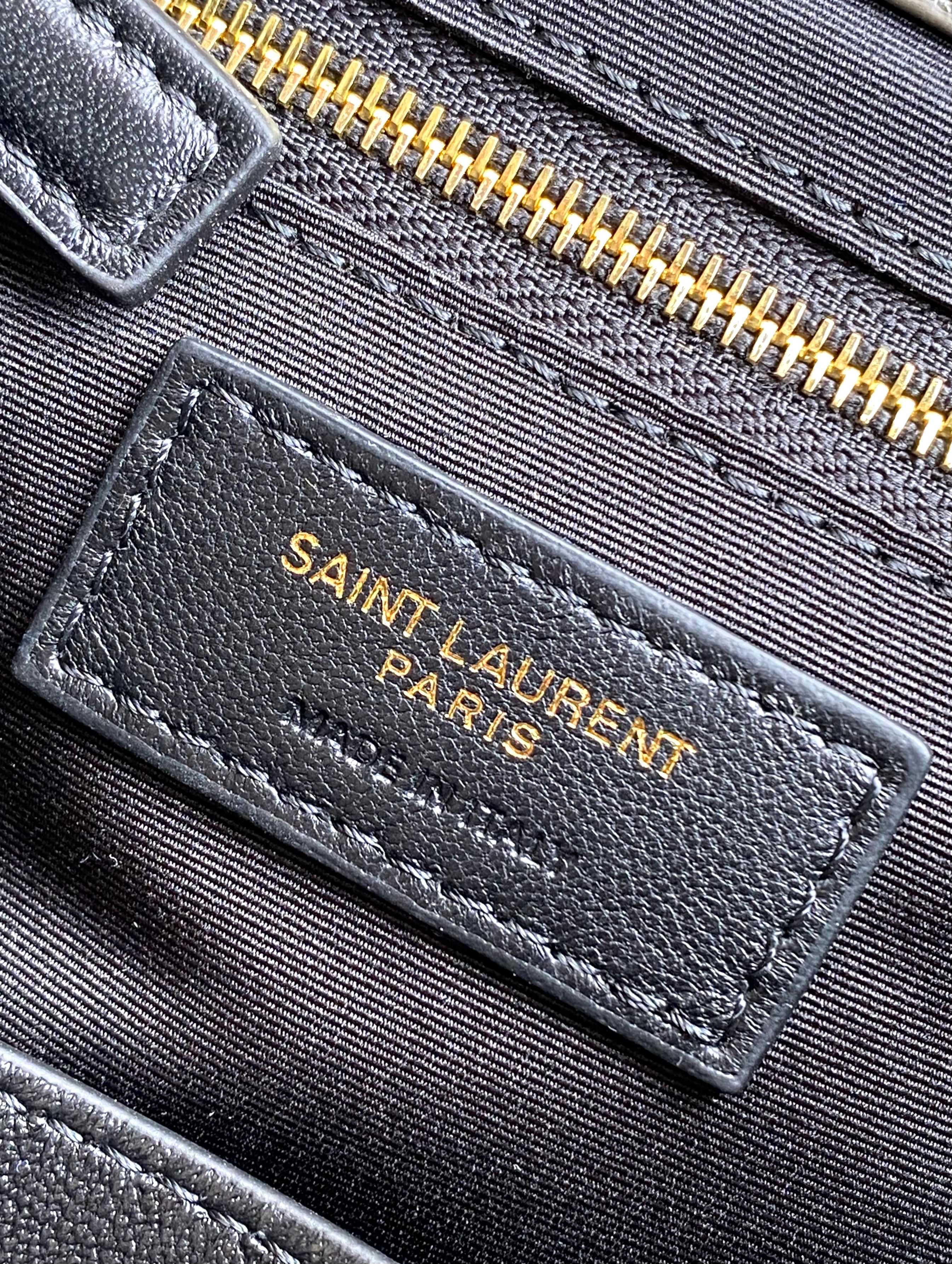 Ysl Tote Bag Cow Leather 10cm-l-s