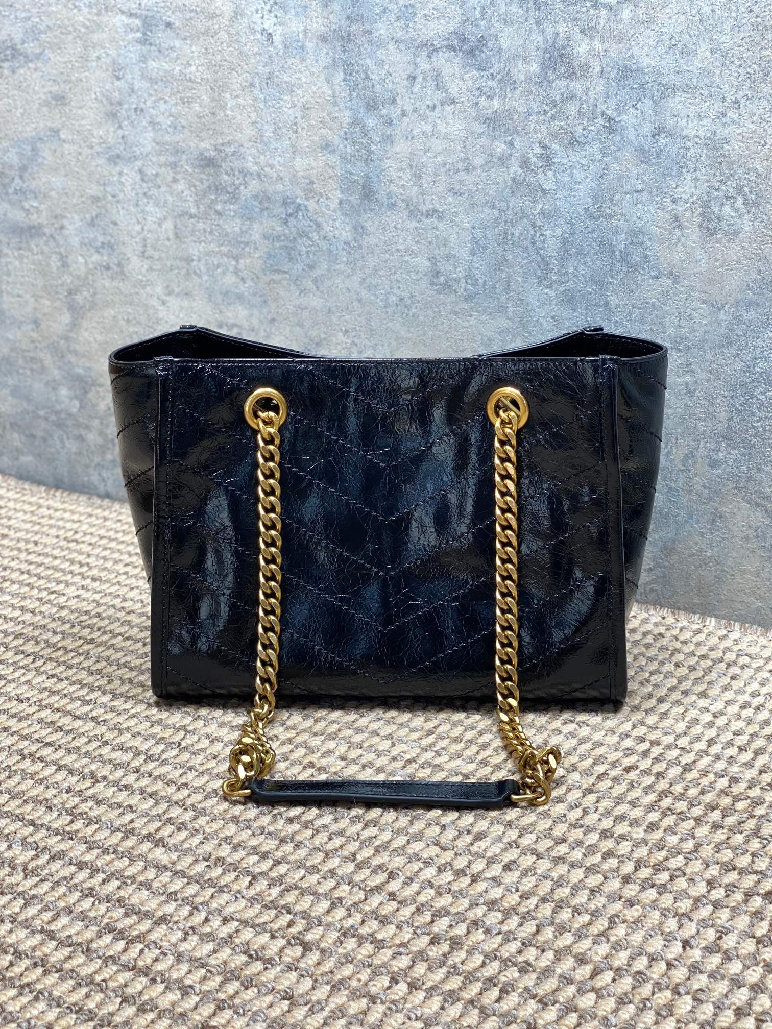 Ysl Tote Bag Cow Leather 10cm-l-s