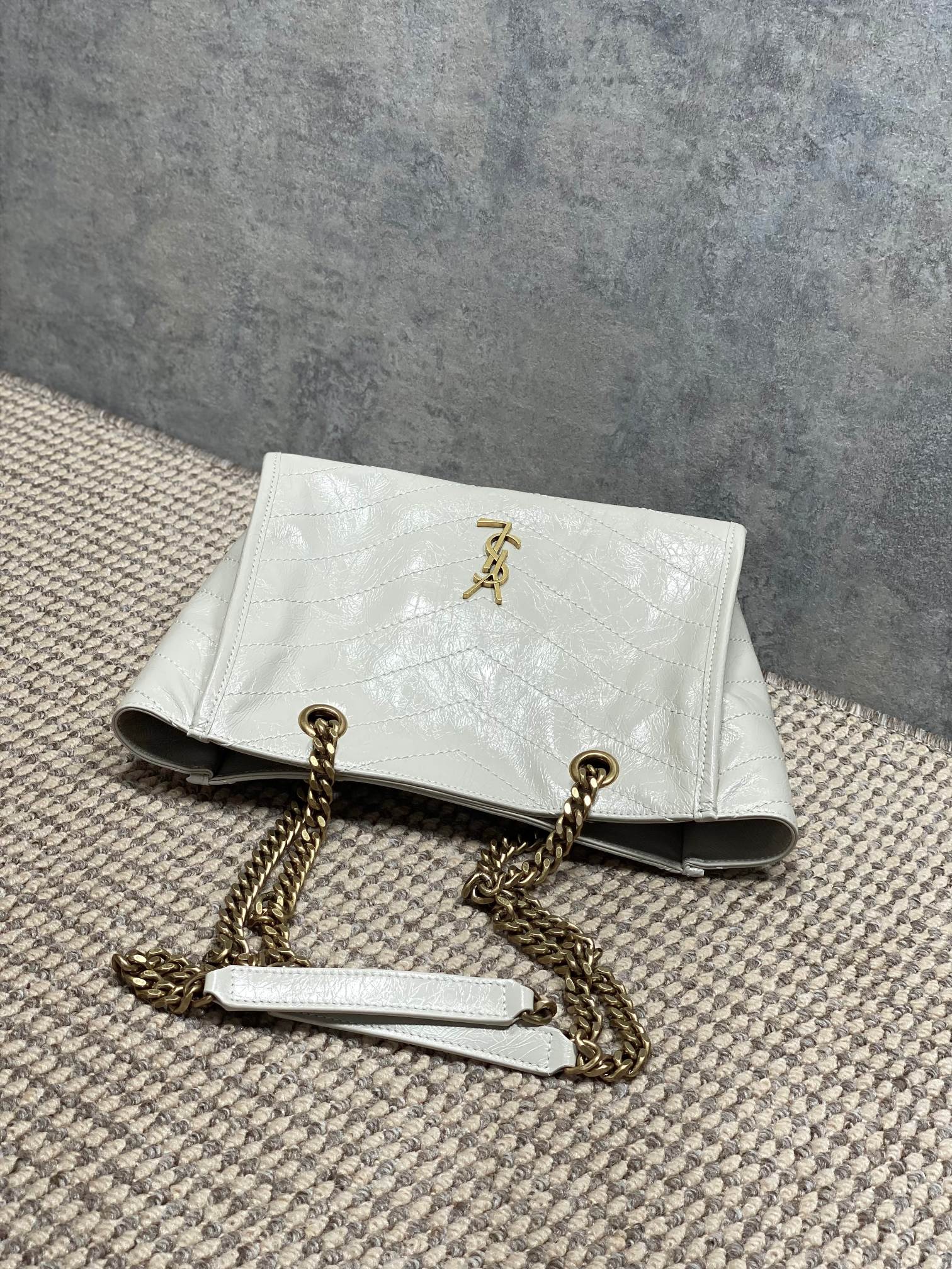 Ysl Tote Bag Cow Leather 10cm-l-s