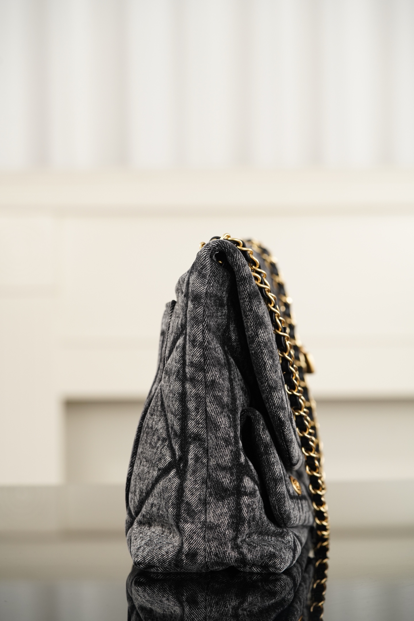 Basic Bag Black Large Capacity 10cm