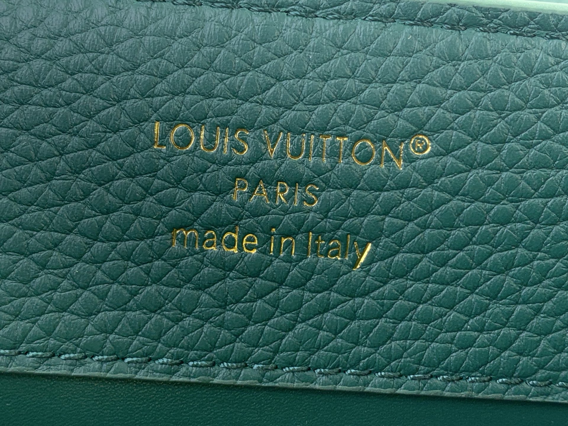 Louis Vuitton Basic Bag Green M-s