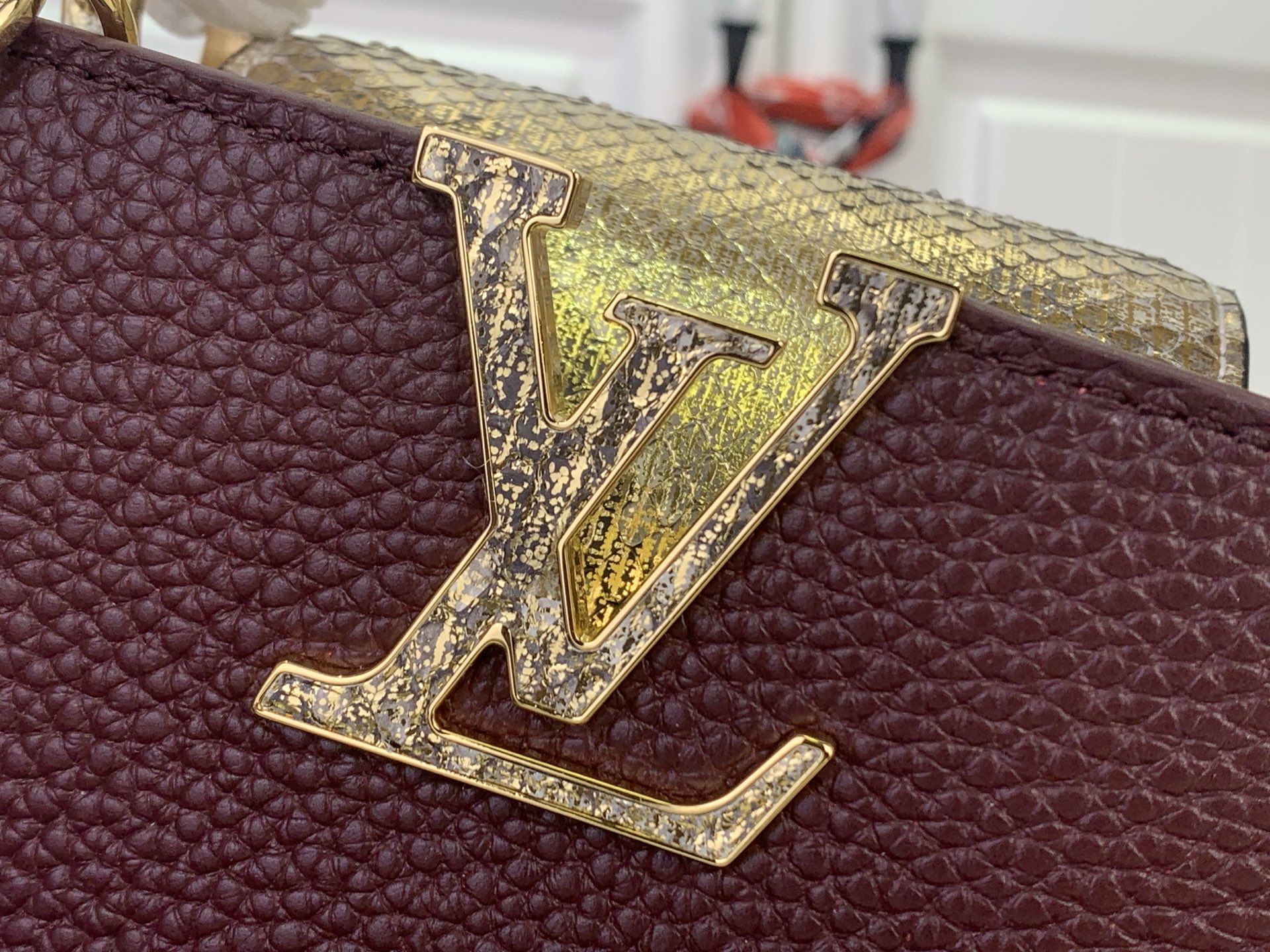 Louis Vuitton Basic Bag Red M-s