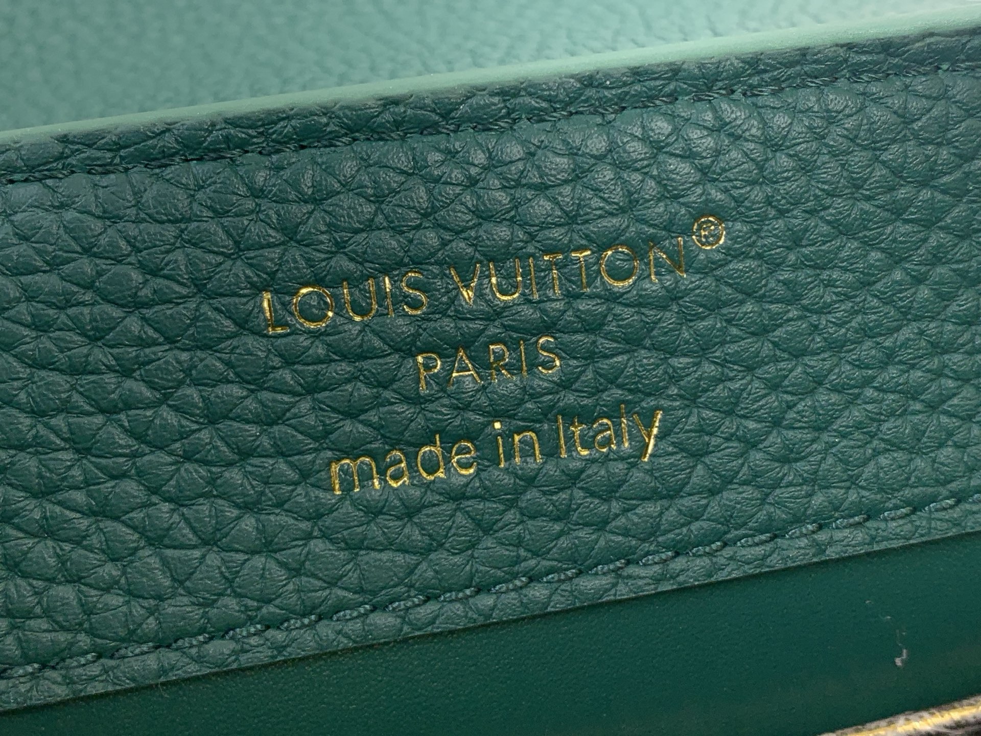 Louis Vuitton Basic Bag Green M-s