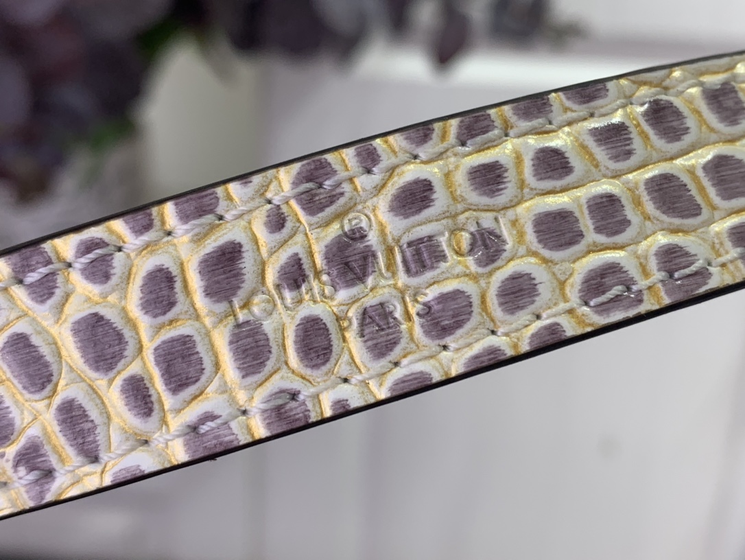 Louis Vuitton Basic Bag Cow Leather White M-l-s