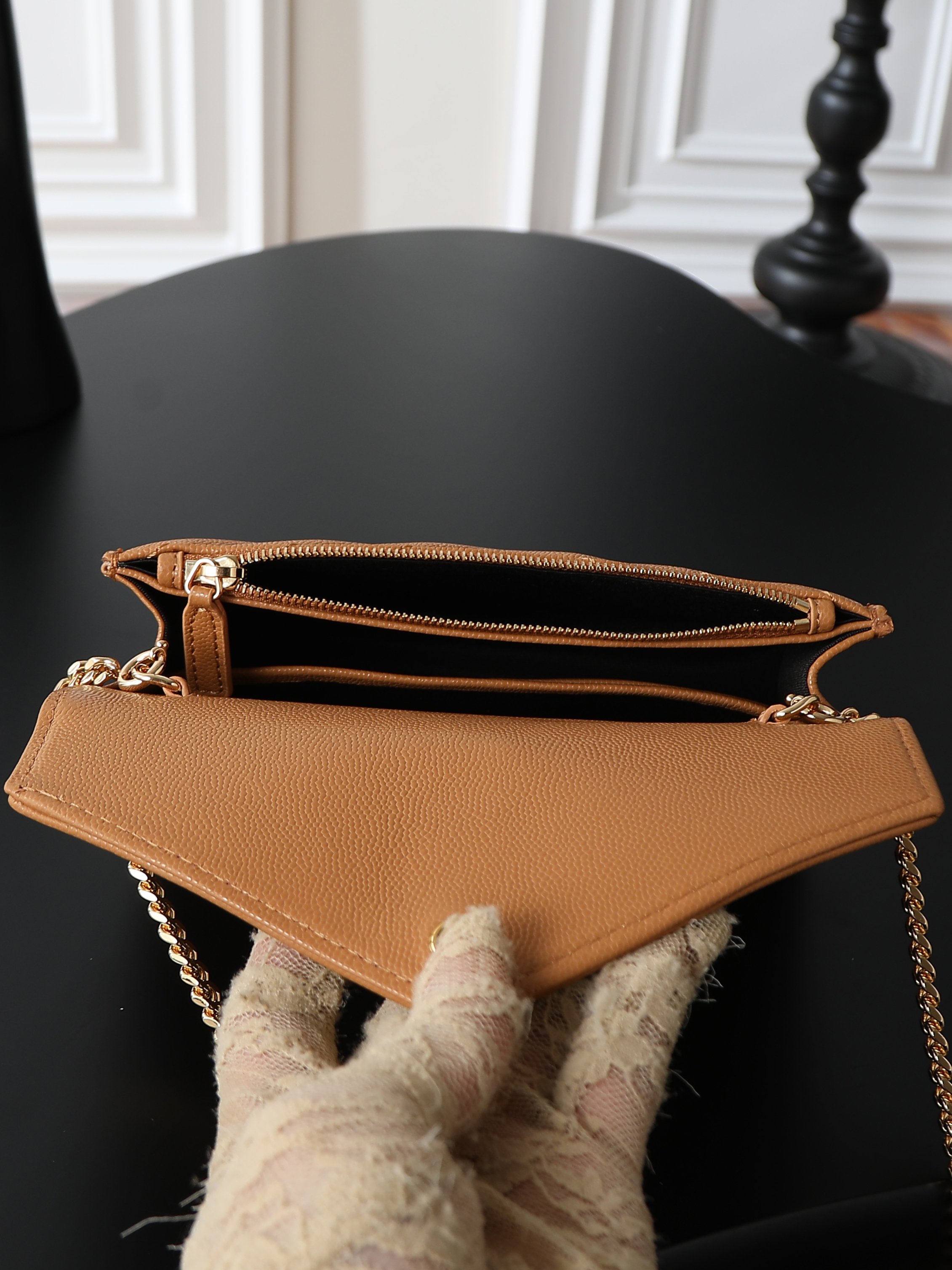Clutch Bag Cow Leather M
