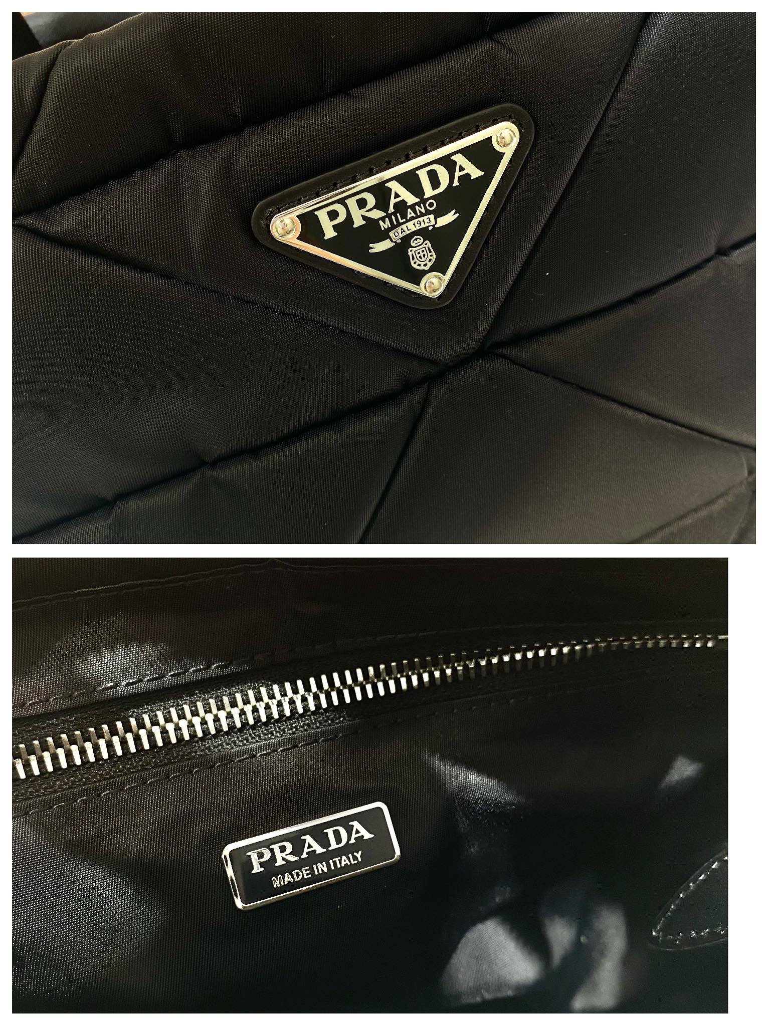 Prada Tote Bag Nylon M-13cm-s