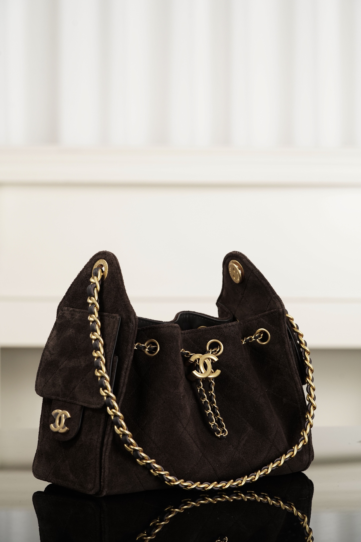 Basic Bag Brown Large Capacity