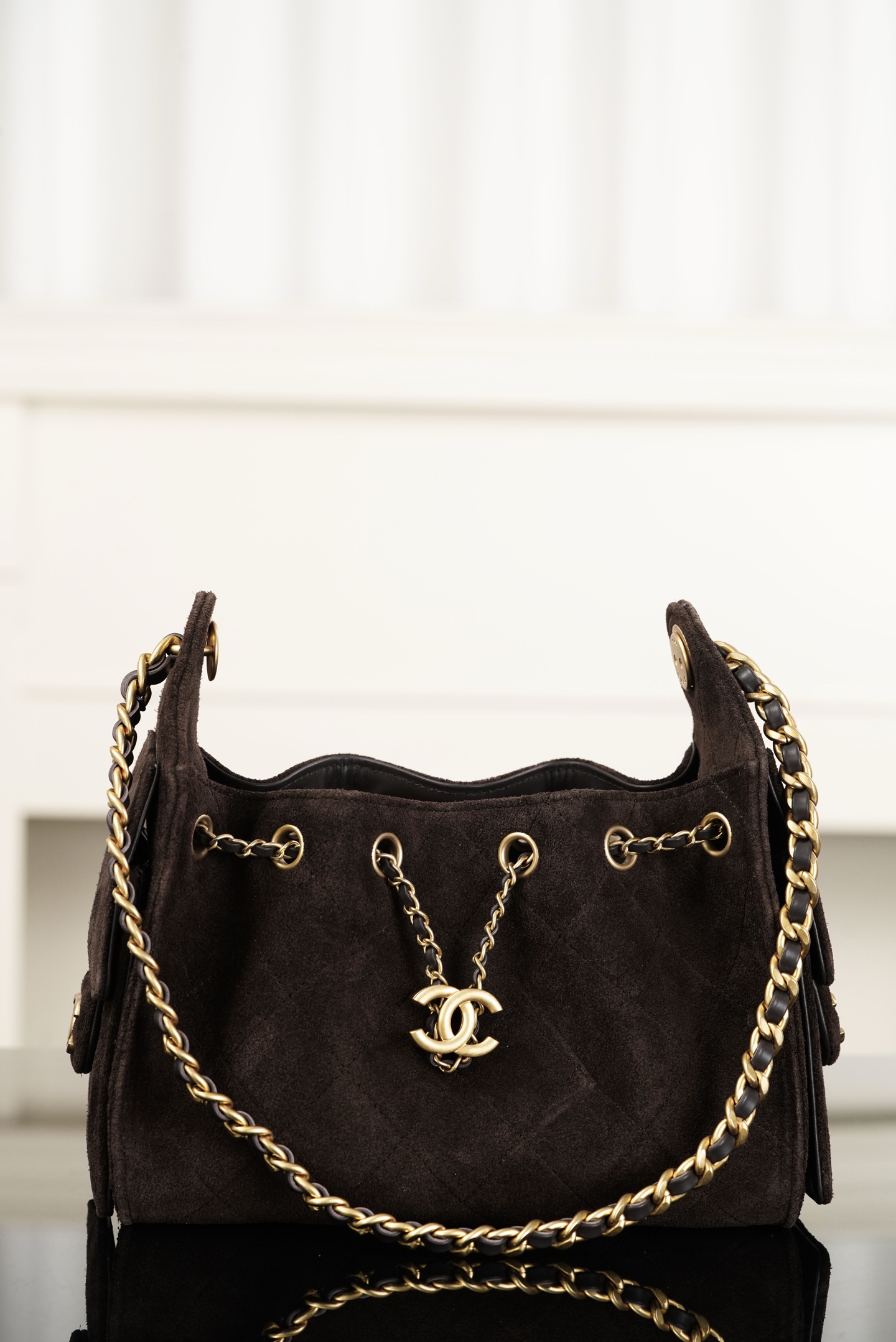 Basic Bag Brown Large Capacity