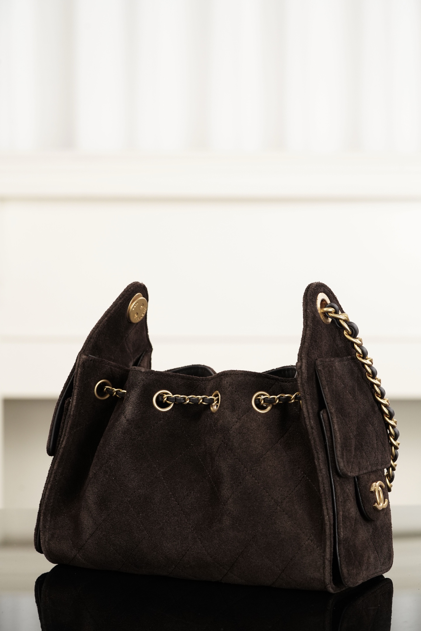 Basic Bag Brown Large Capacity