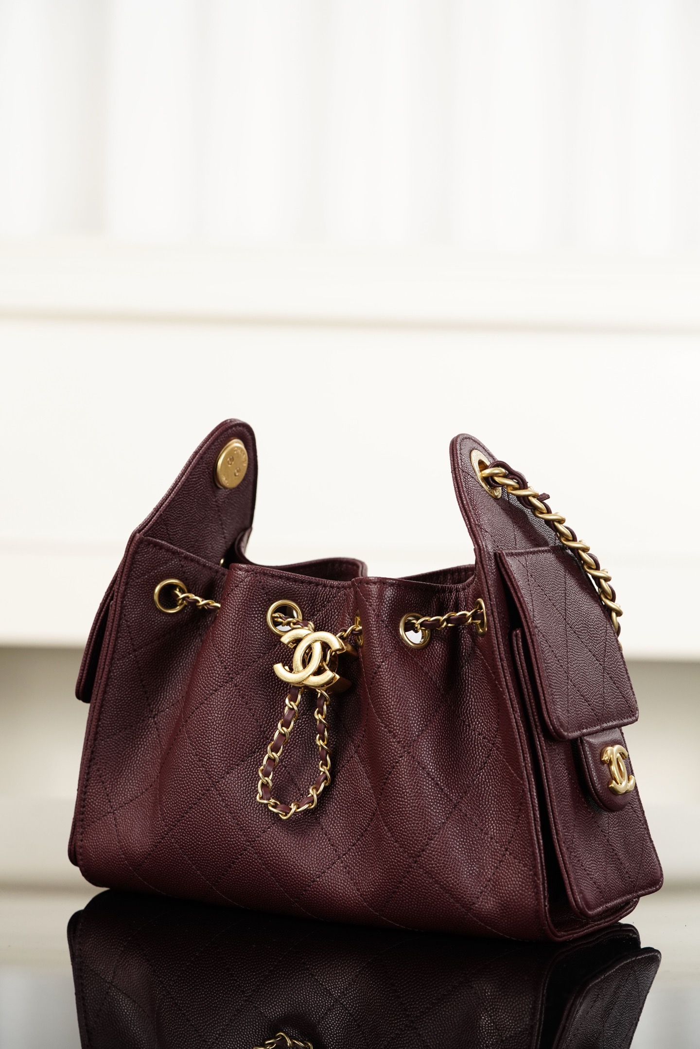 Basic Bag Red Large Capacity