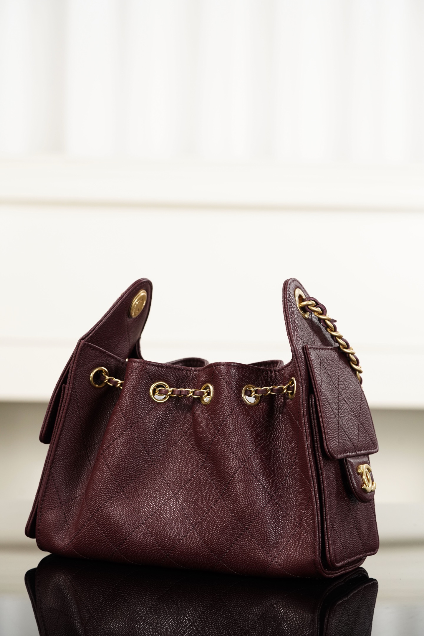 Basic Bag Red Large Capacity