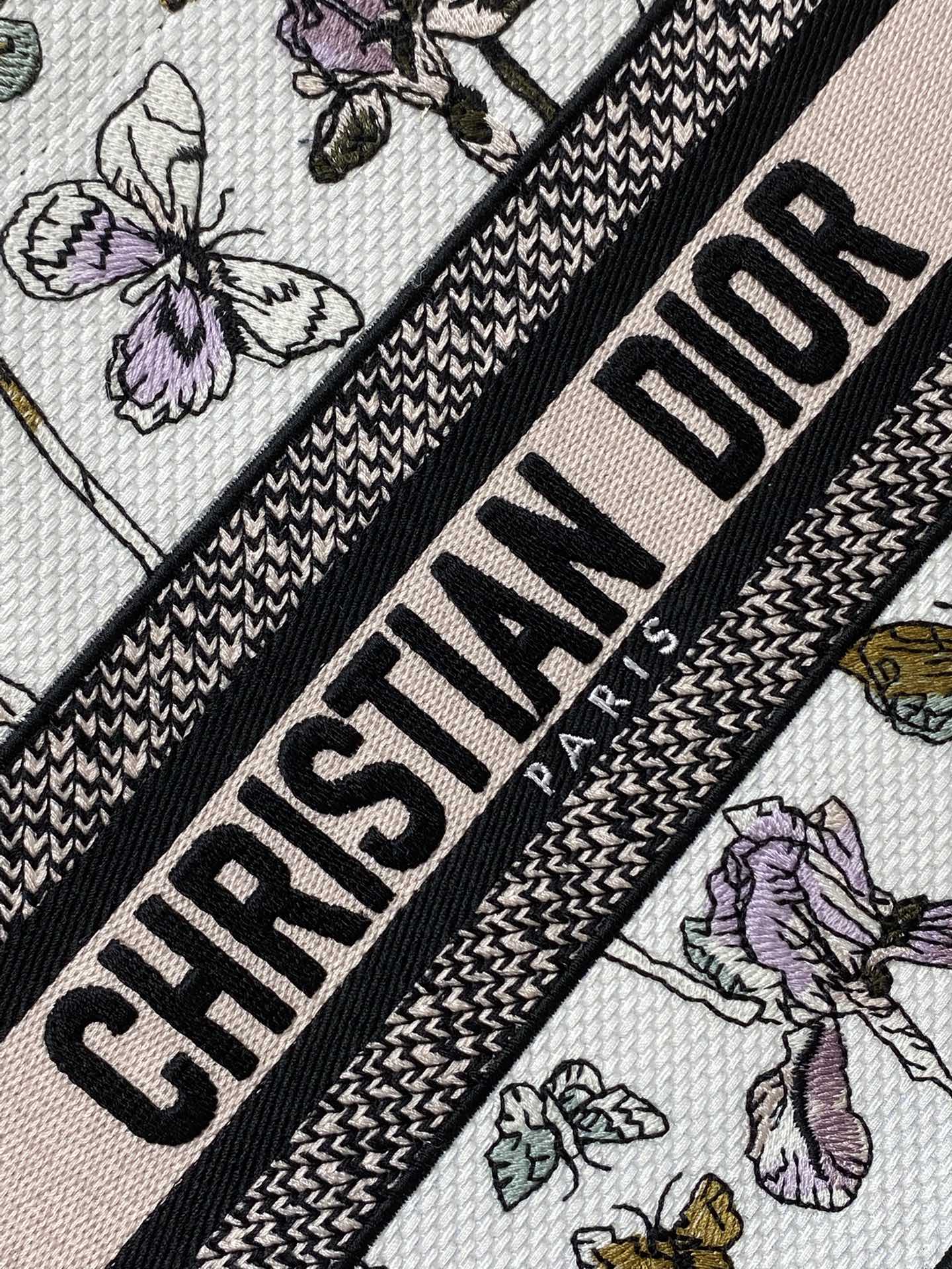 Dior Tote Bag Canvas S-22cm