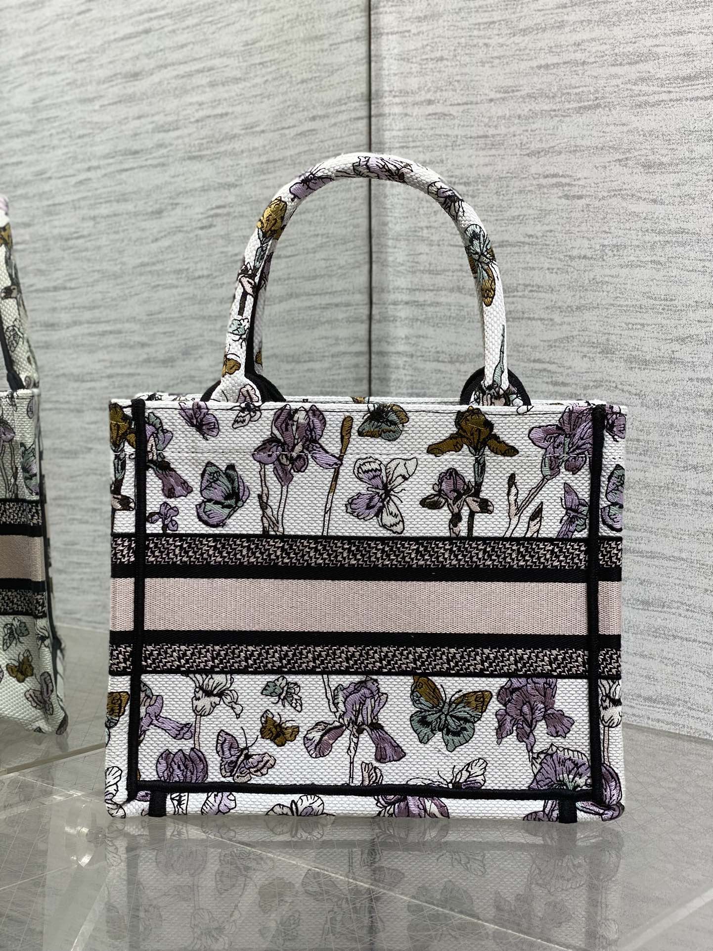 Dior Tote Bag Canvas S-22cm