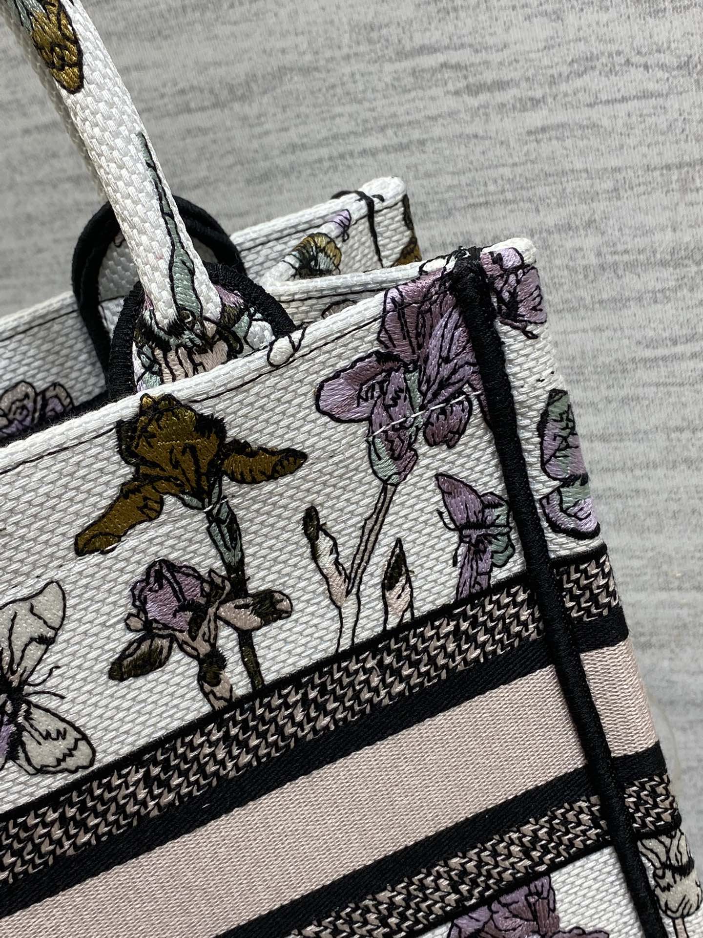 Dior Tote Bag Canvas S-22cm