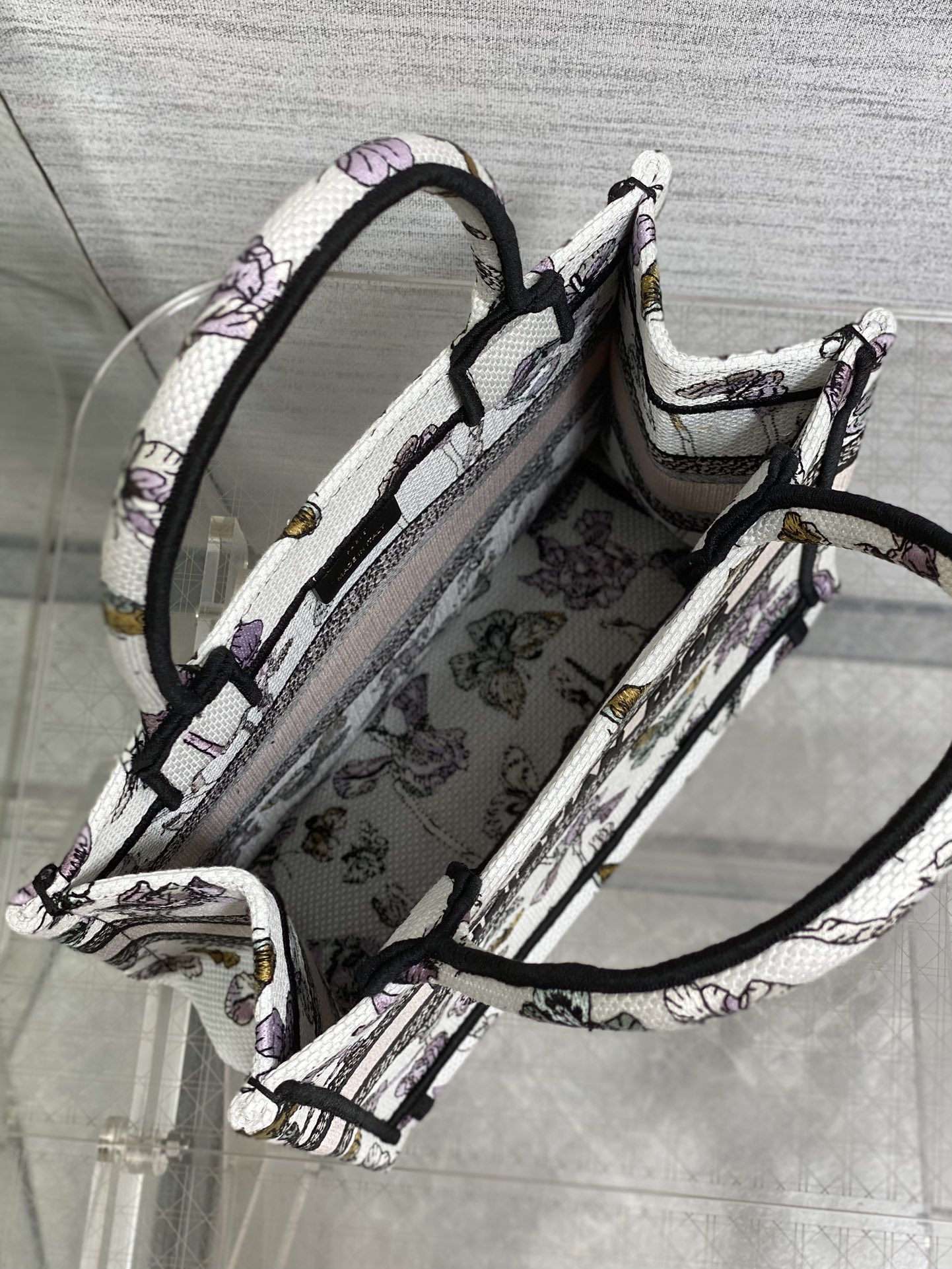 Dior Tote Bag Canvas S-22cm