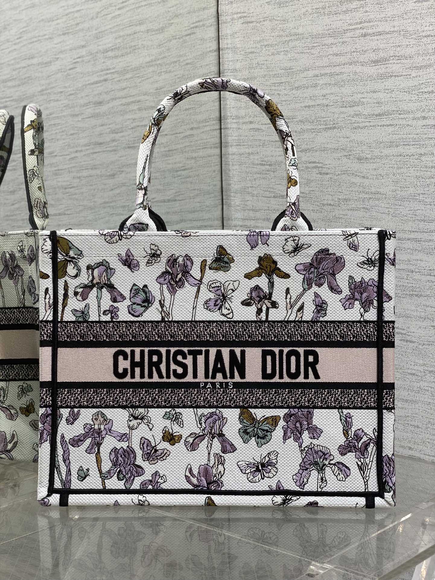 Dior Tote Bag Canvas M-s