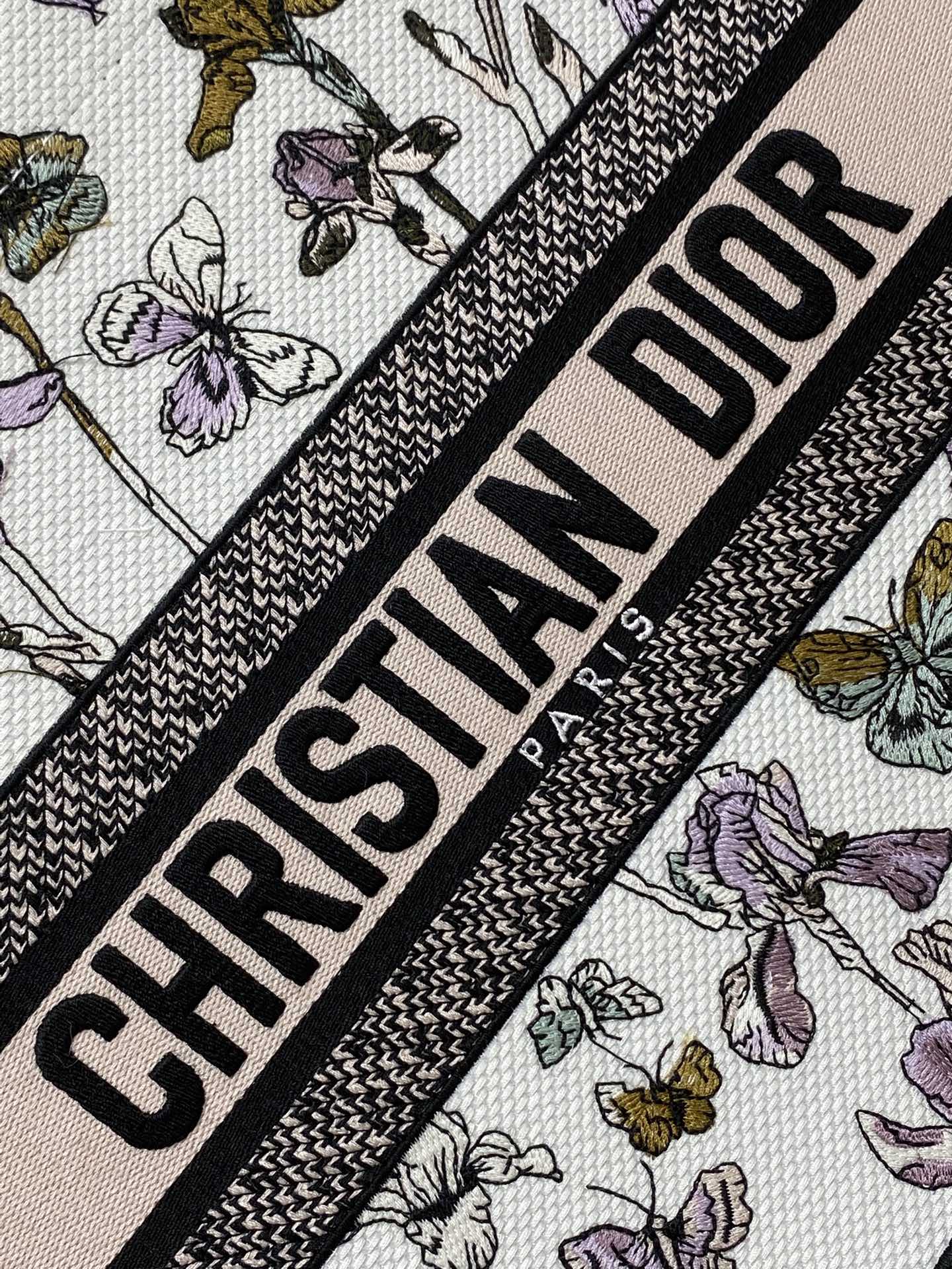 Dior Tote Bag Canvas M-s