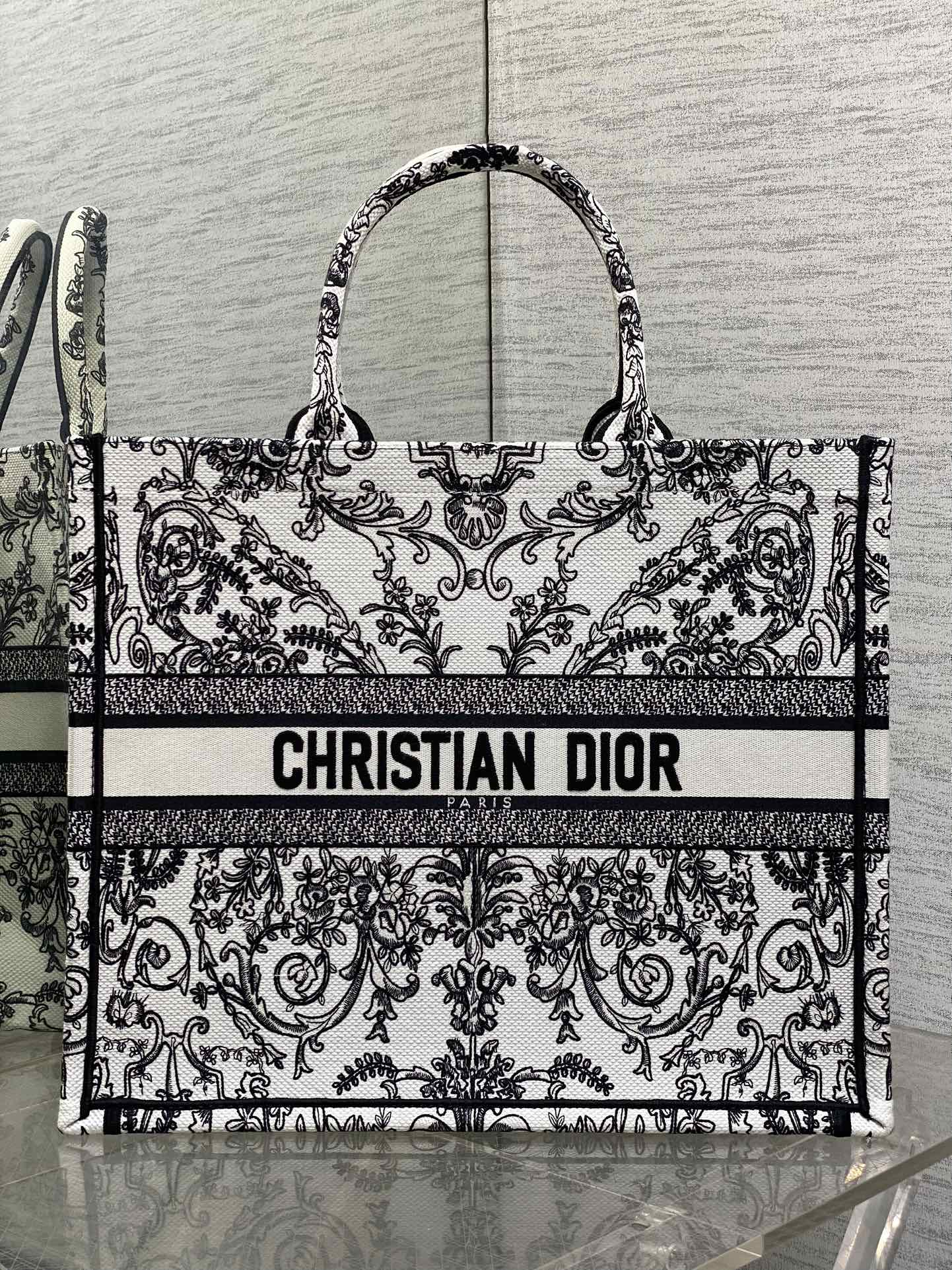 Dior Tote Bag Canvas 18cm-s