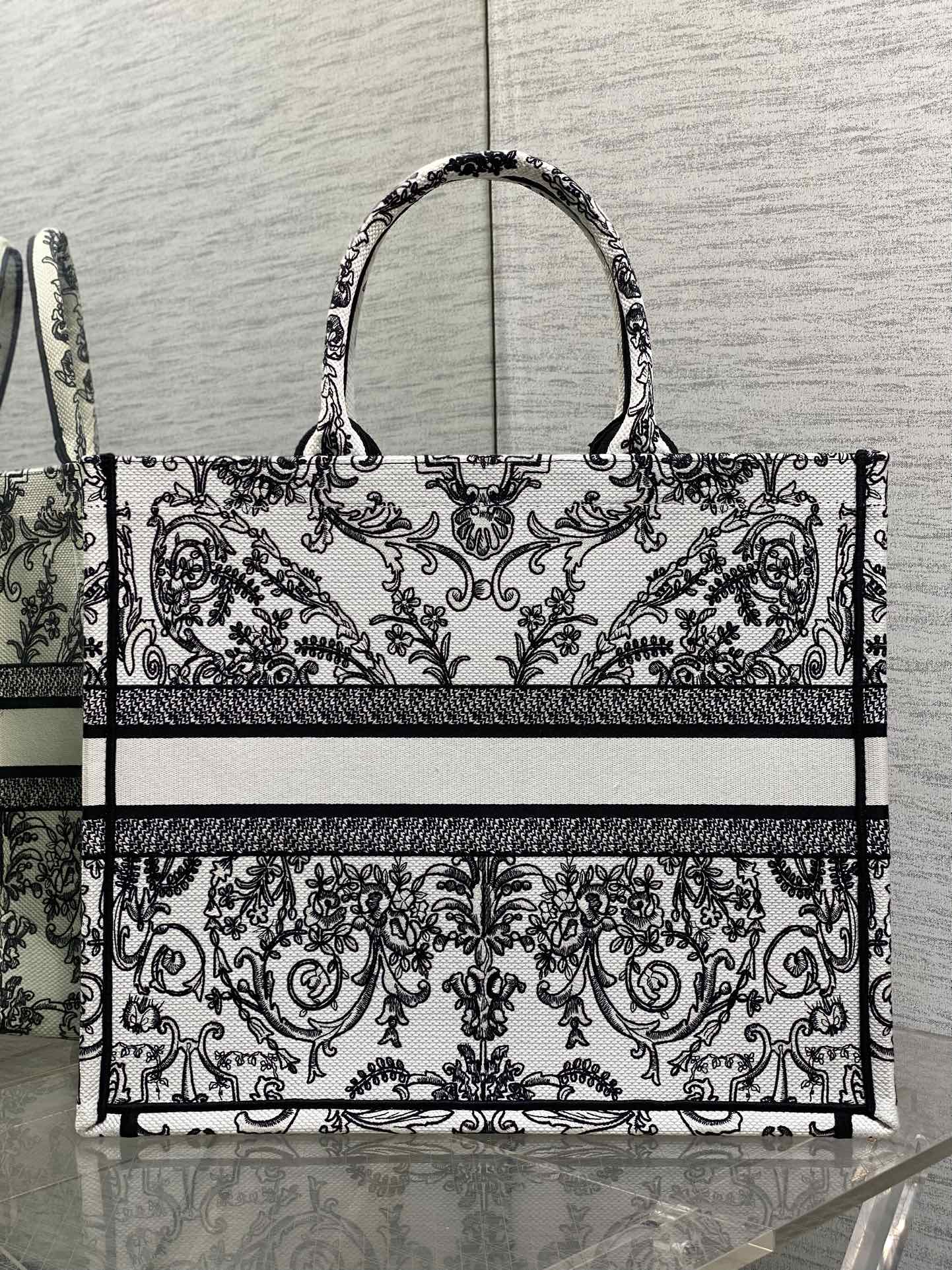 Dior Tote Bag Canvas 18cm-s