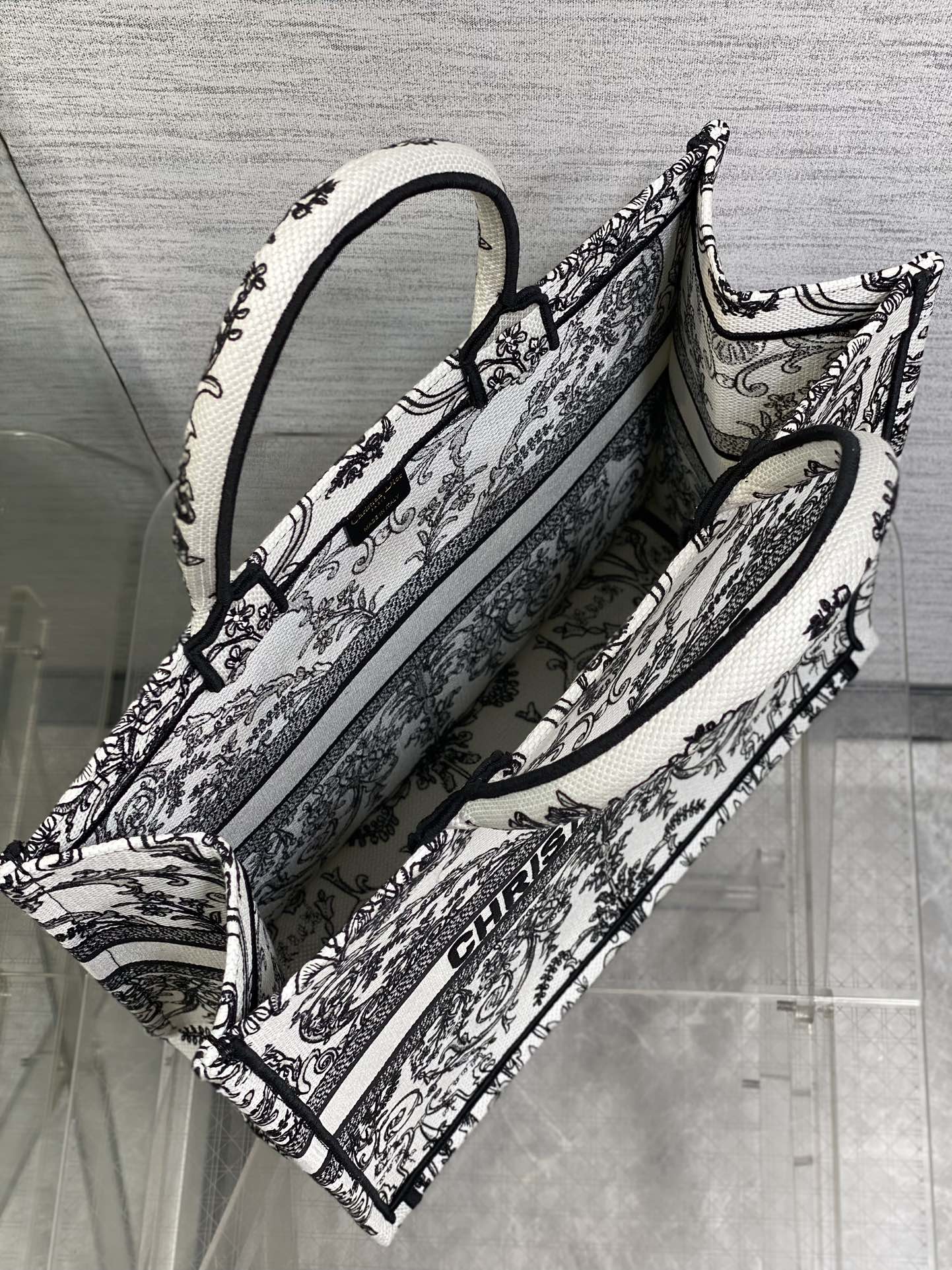 Dior Tote Bag Canvas 18cm-s