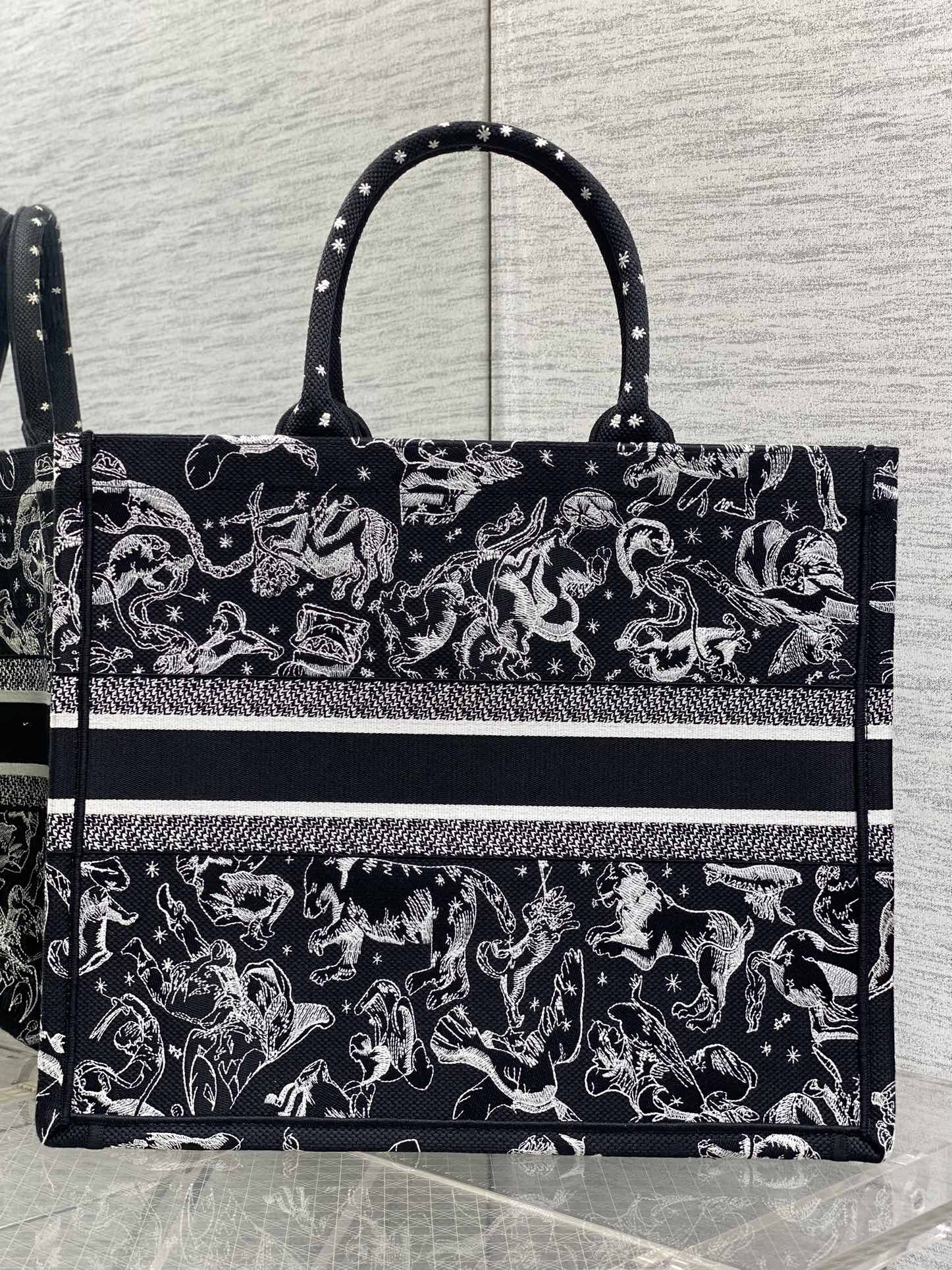 Dior Tote Bag Canvas 17cm-s