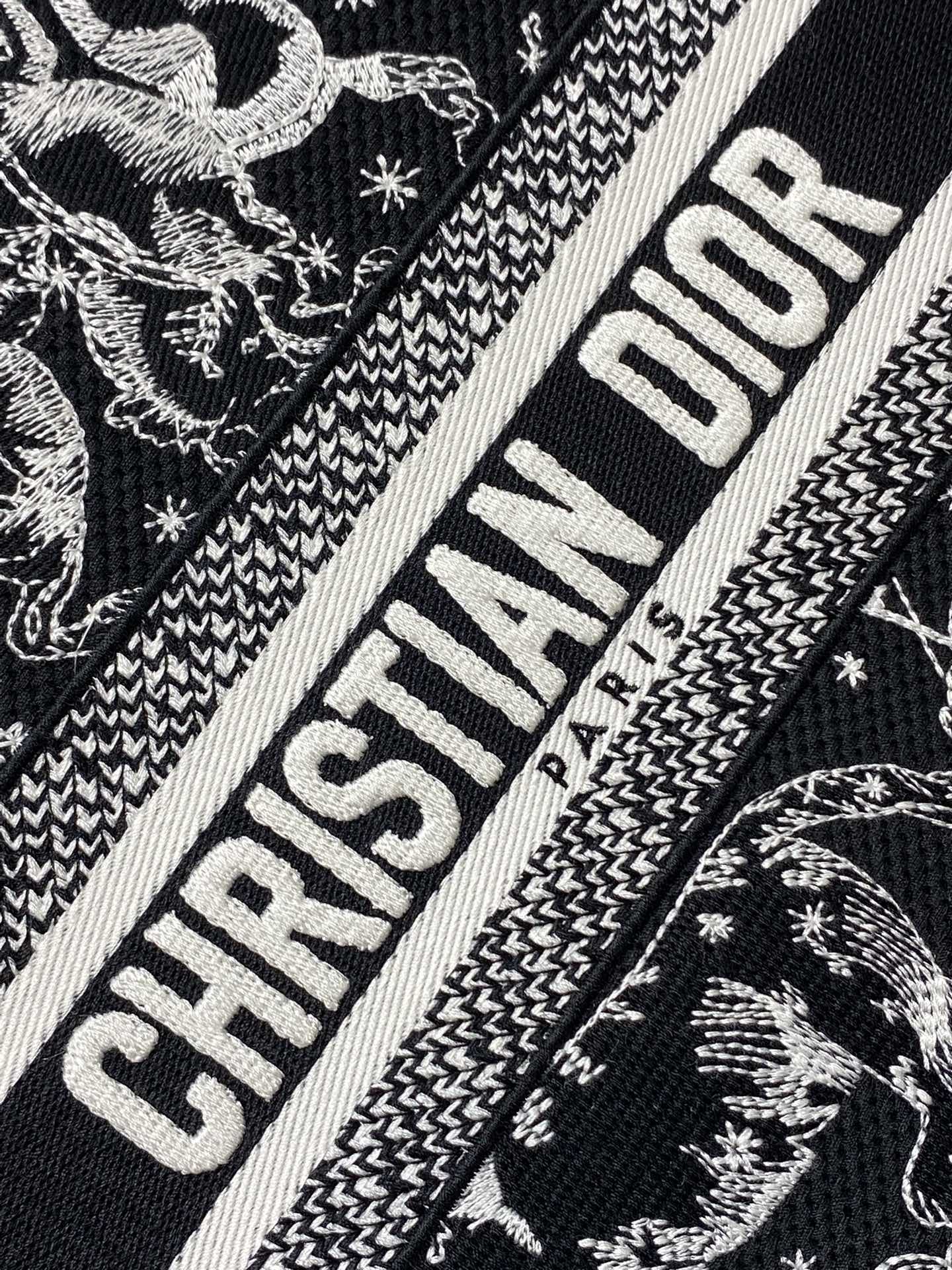 Dior Tote Bag Canvas M-s