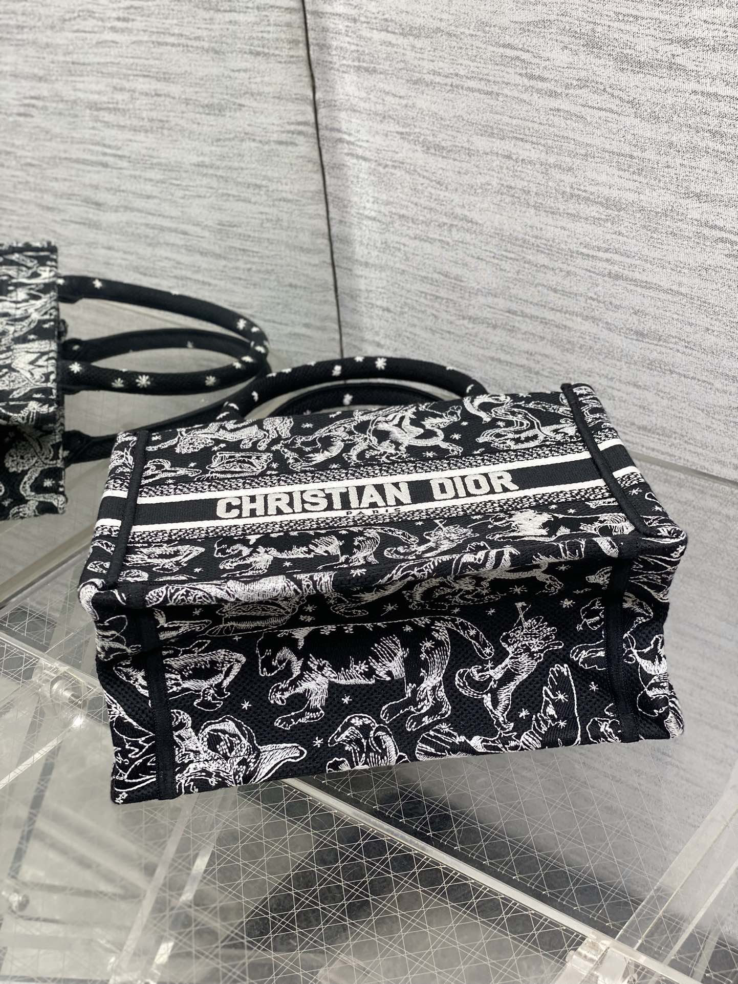 Dior Tote Bag Canvas M-s