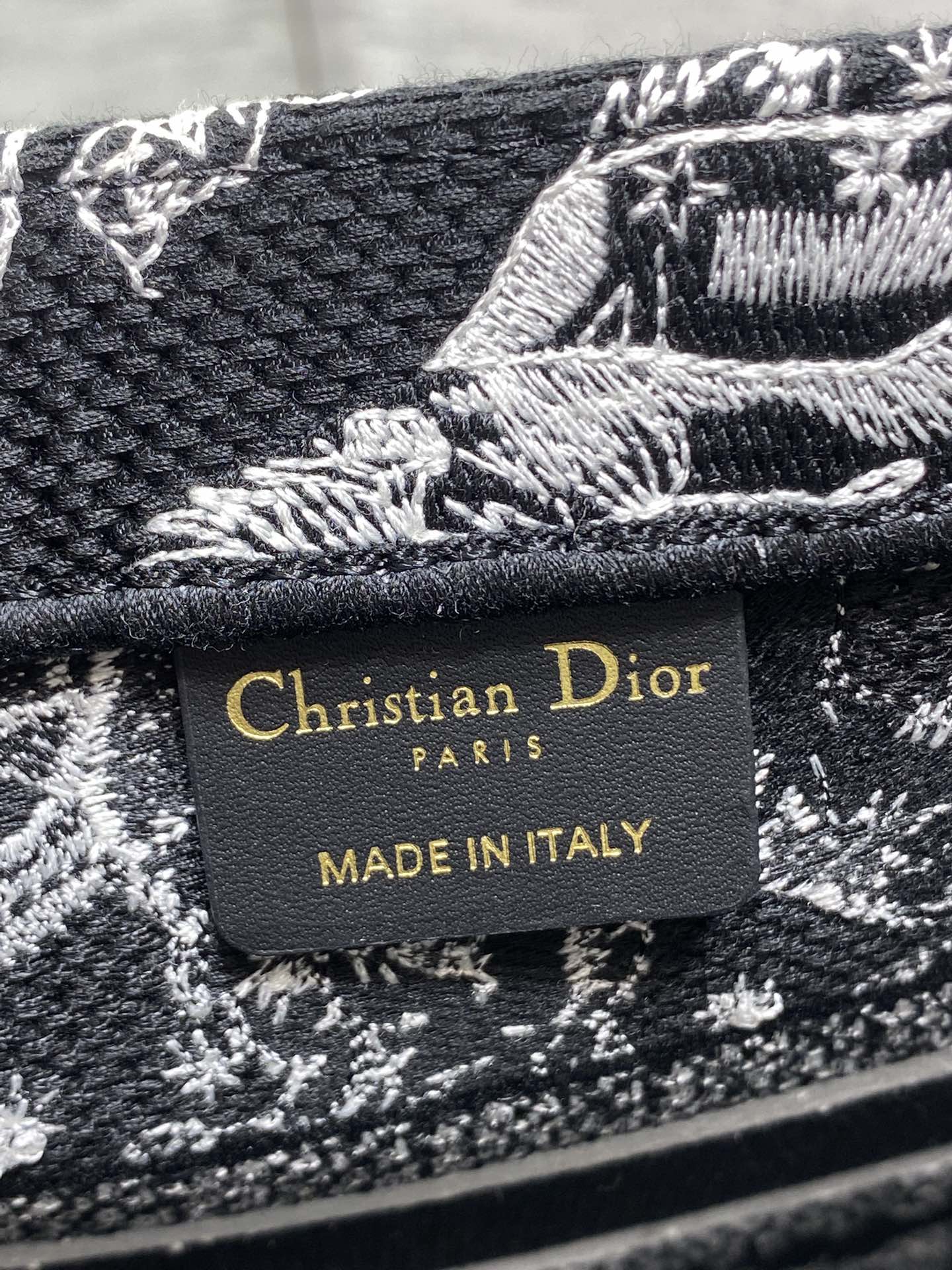 Dior Tote Bag Canvas M-s