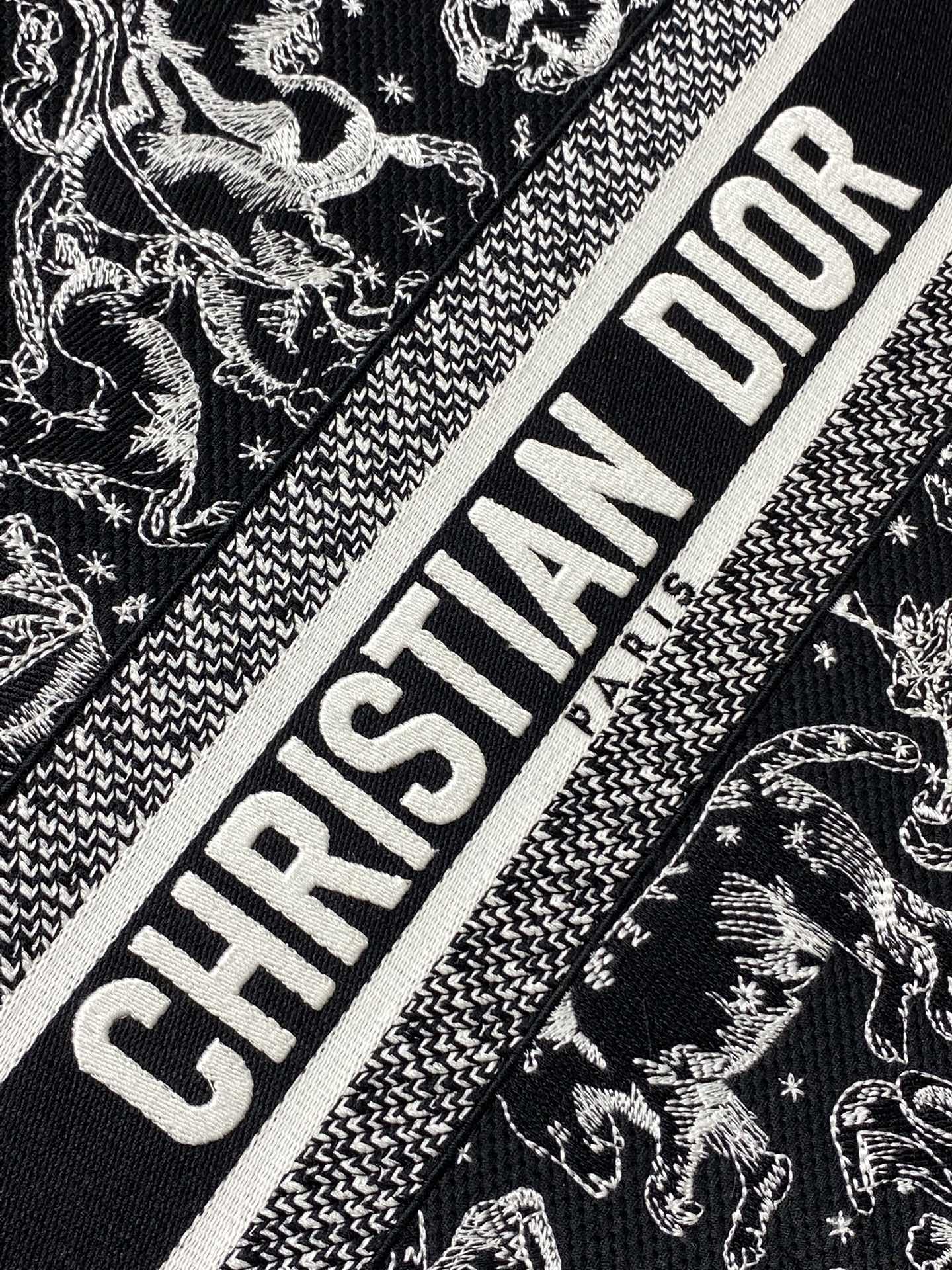 Dior Tote Bag Canvas M-s