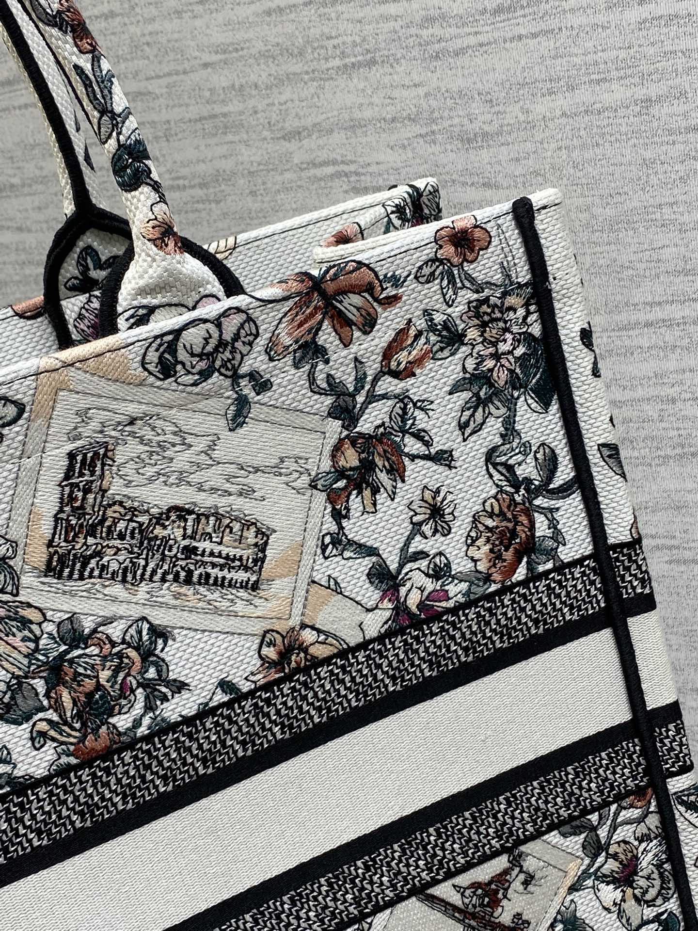 Dior Tote Bag Canvas 18cm-s