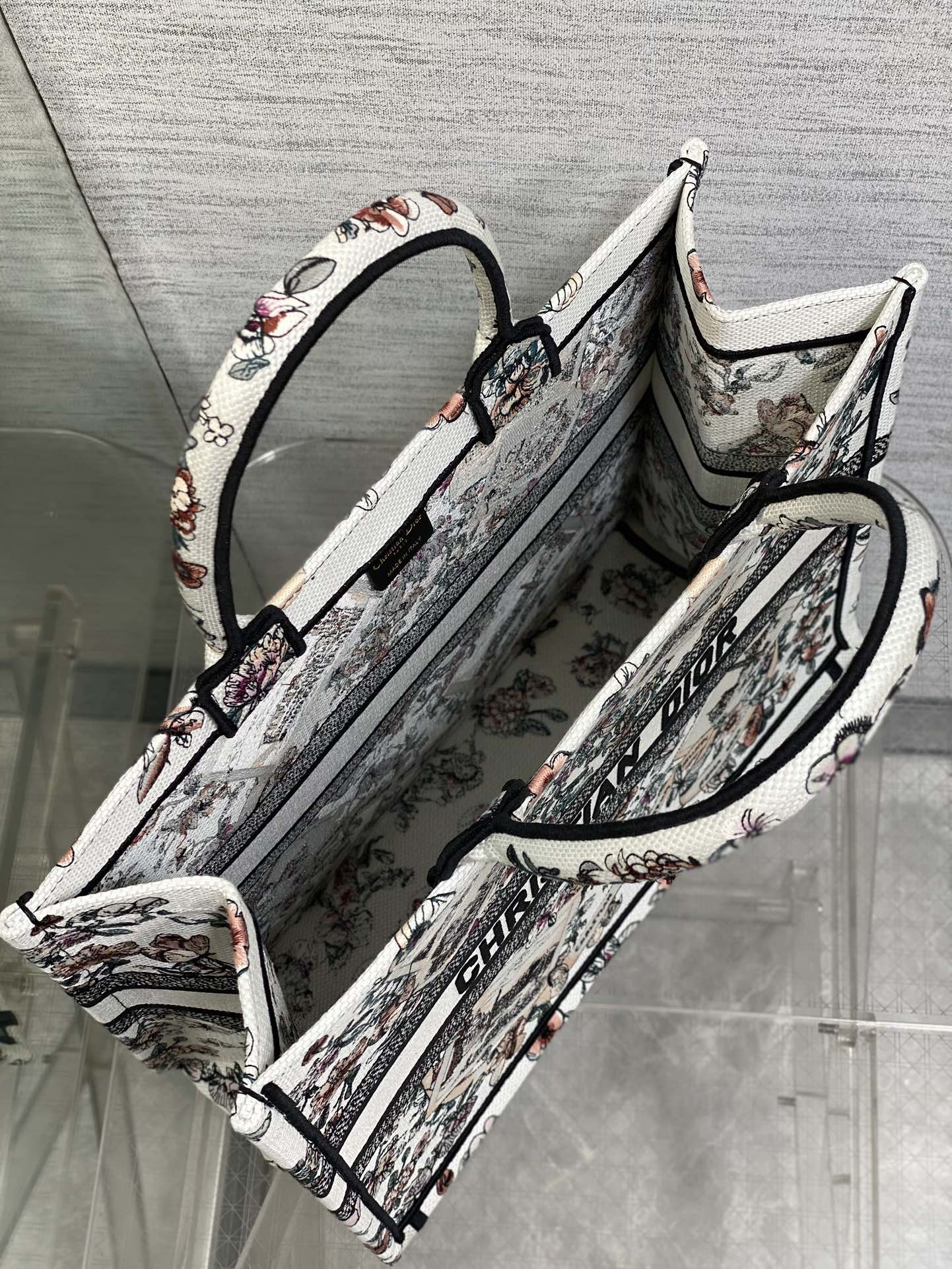 Dior Tote Bag Canvas 18cm-s