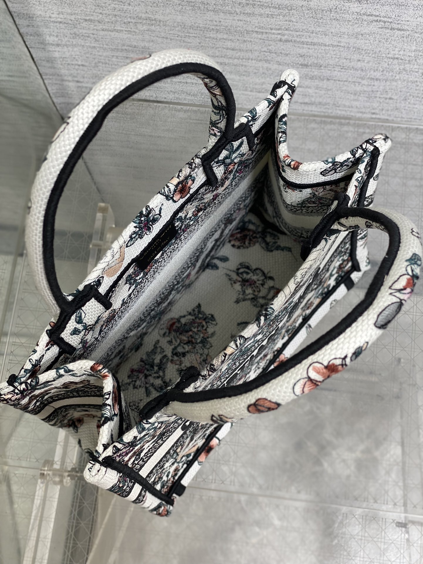 Dior Tote Bag Canvas S-22cm