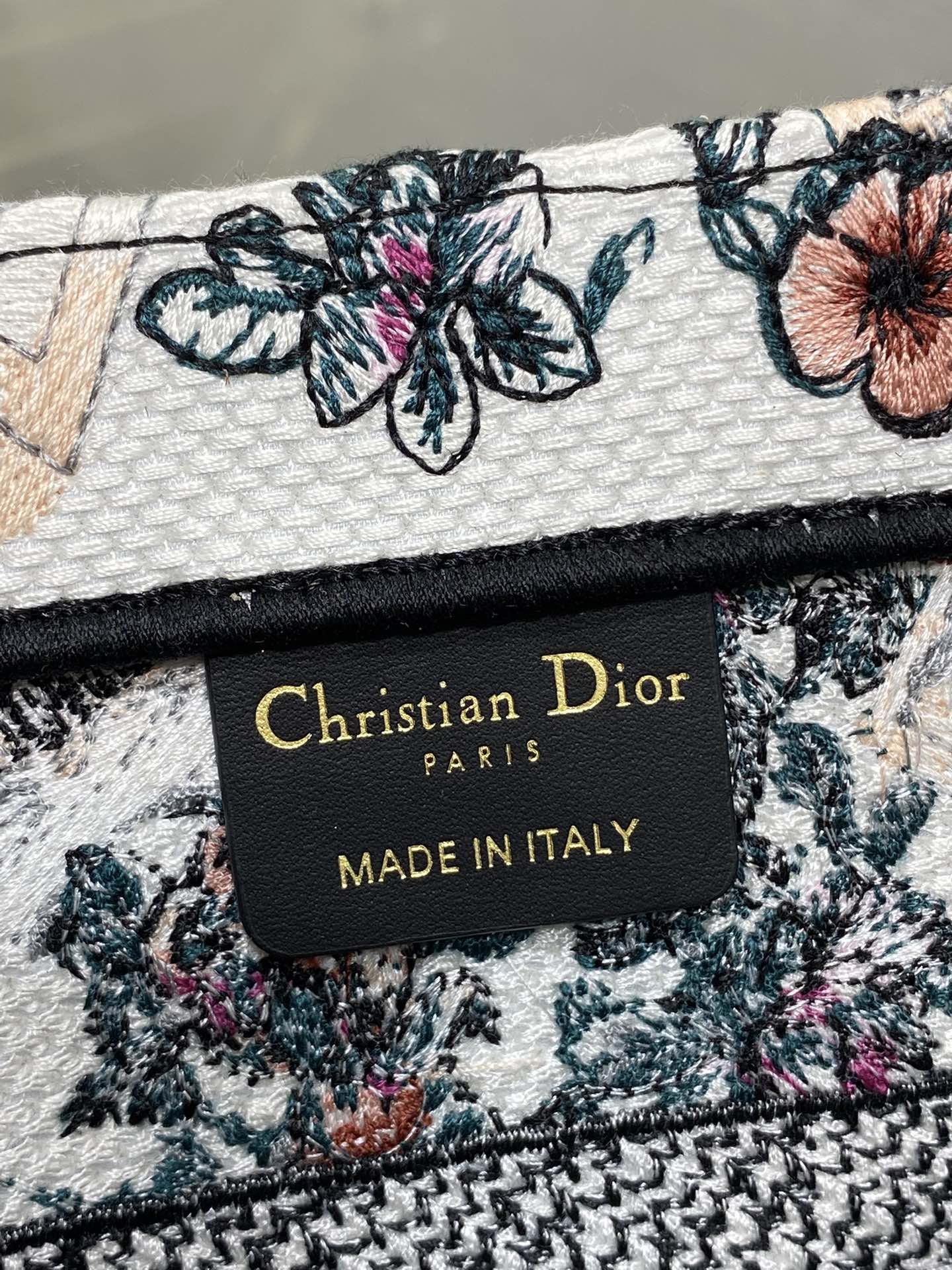 Dior Tote Bag Canvas S-22cm