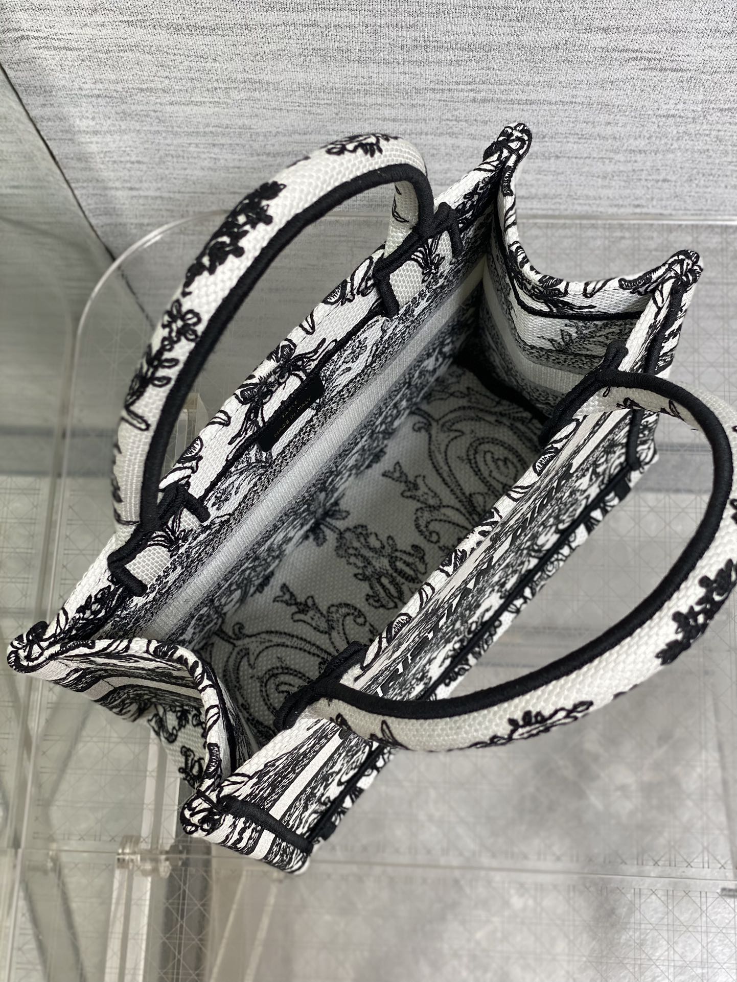 Dior Tote Bag Canvas M-s