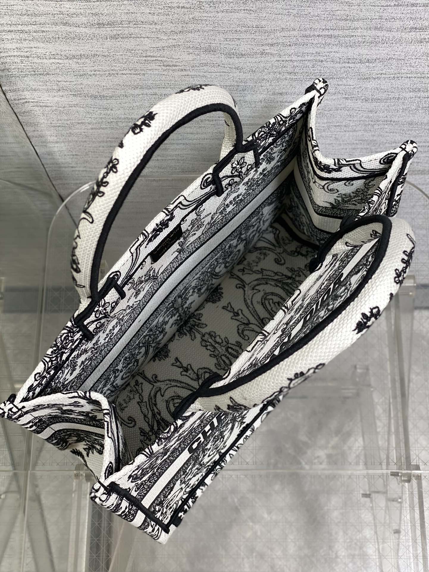 Dior Tote Bag Canvas M-s