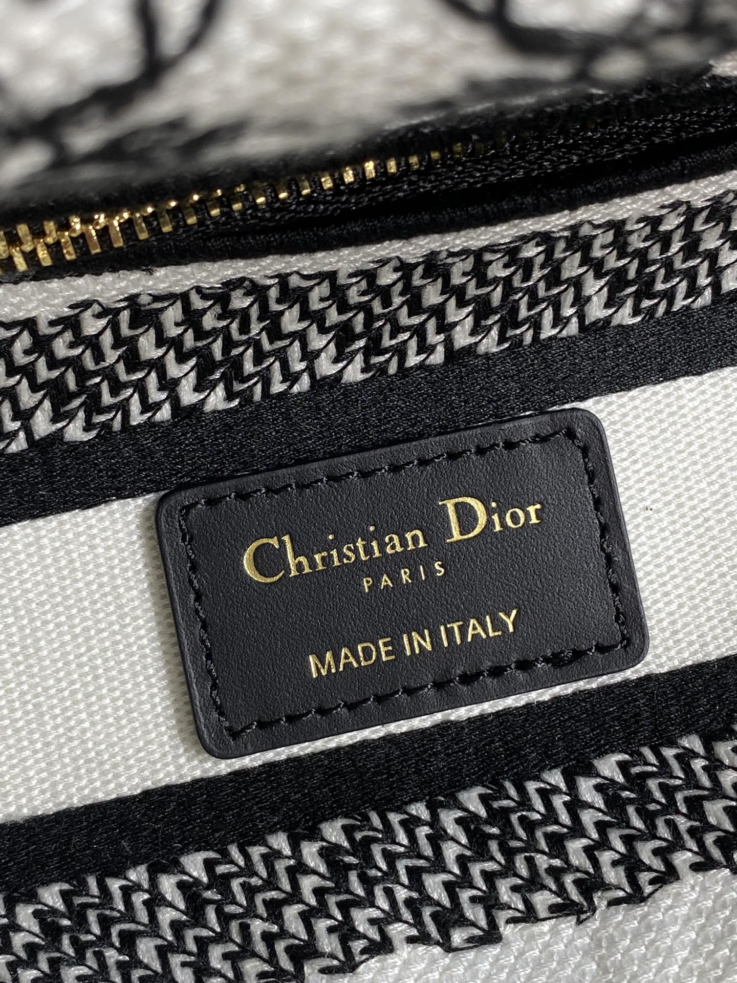 Dior Female Basic Bag Canvas Gold 20cm-l-s