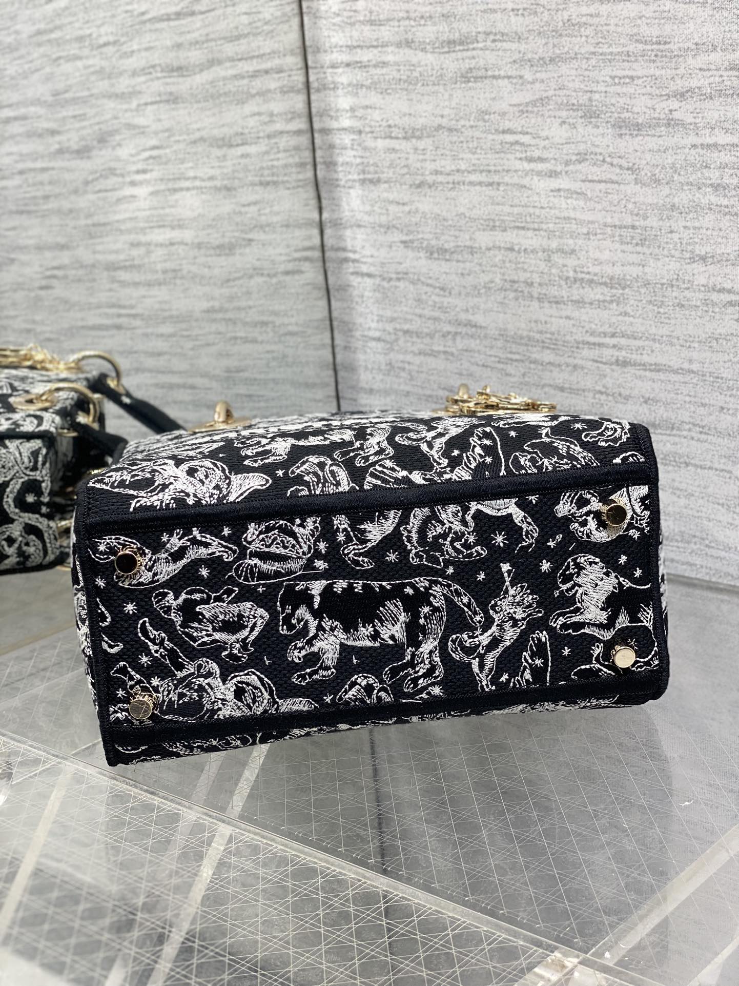 Dior Female Basic Bag Black 20cm-l-s