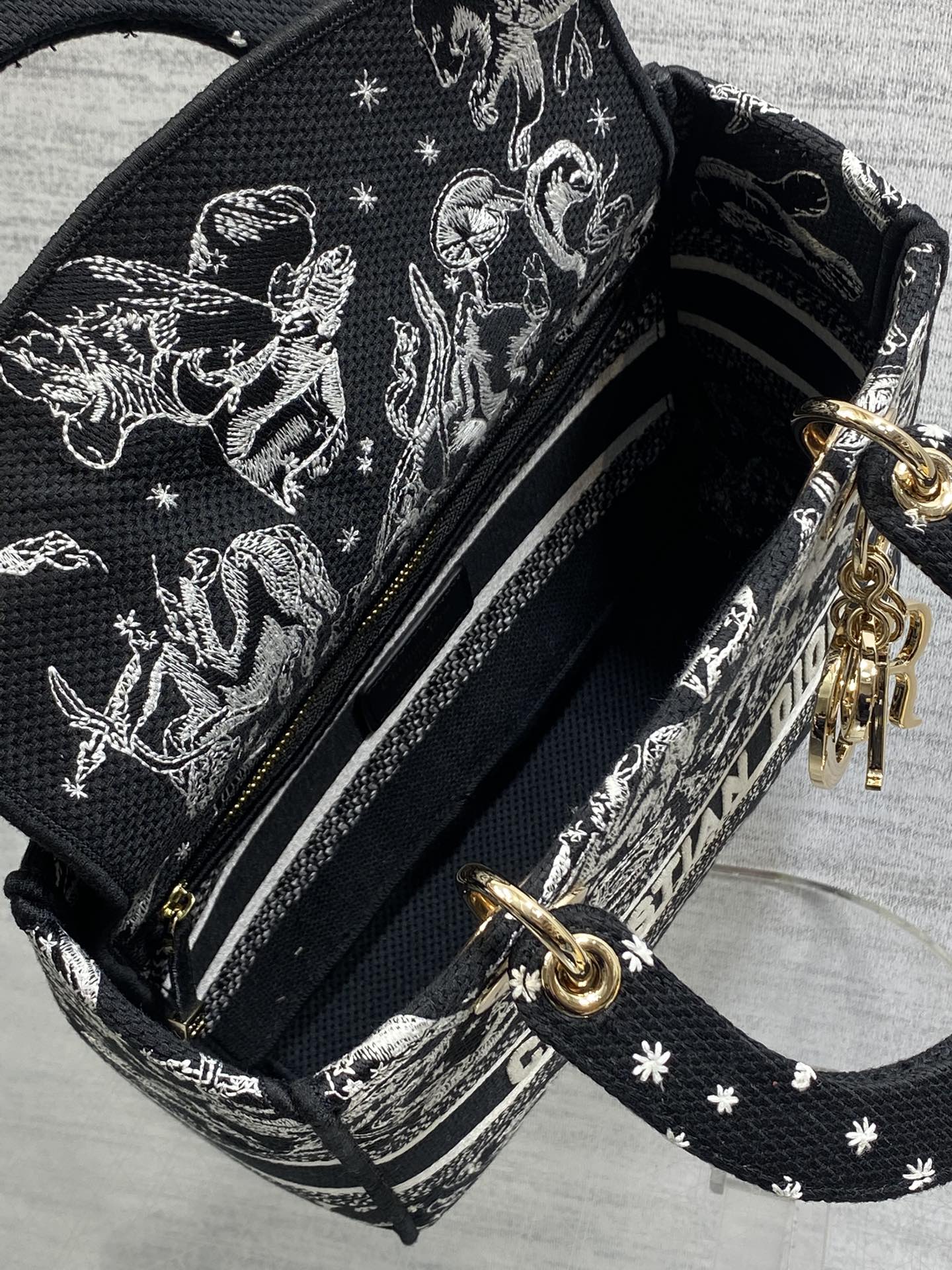 Dior Female Basic Bag Black 20cm-l-s