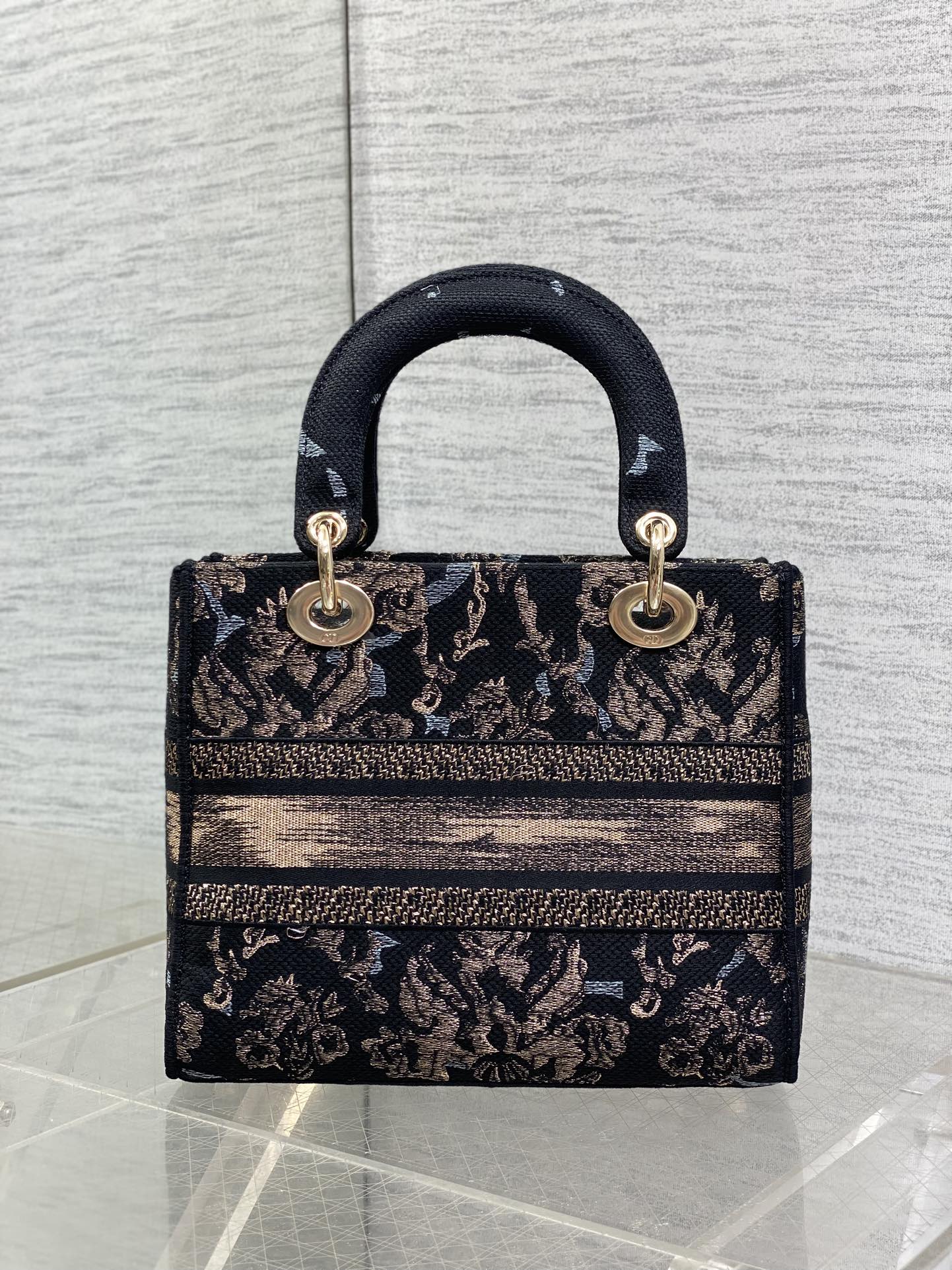 Dior Female Basic Bag Black 20cm-l-s