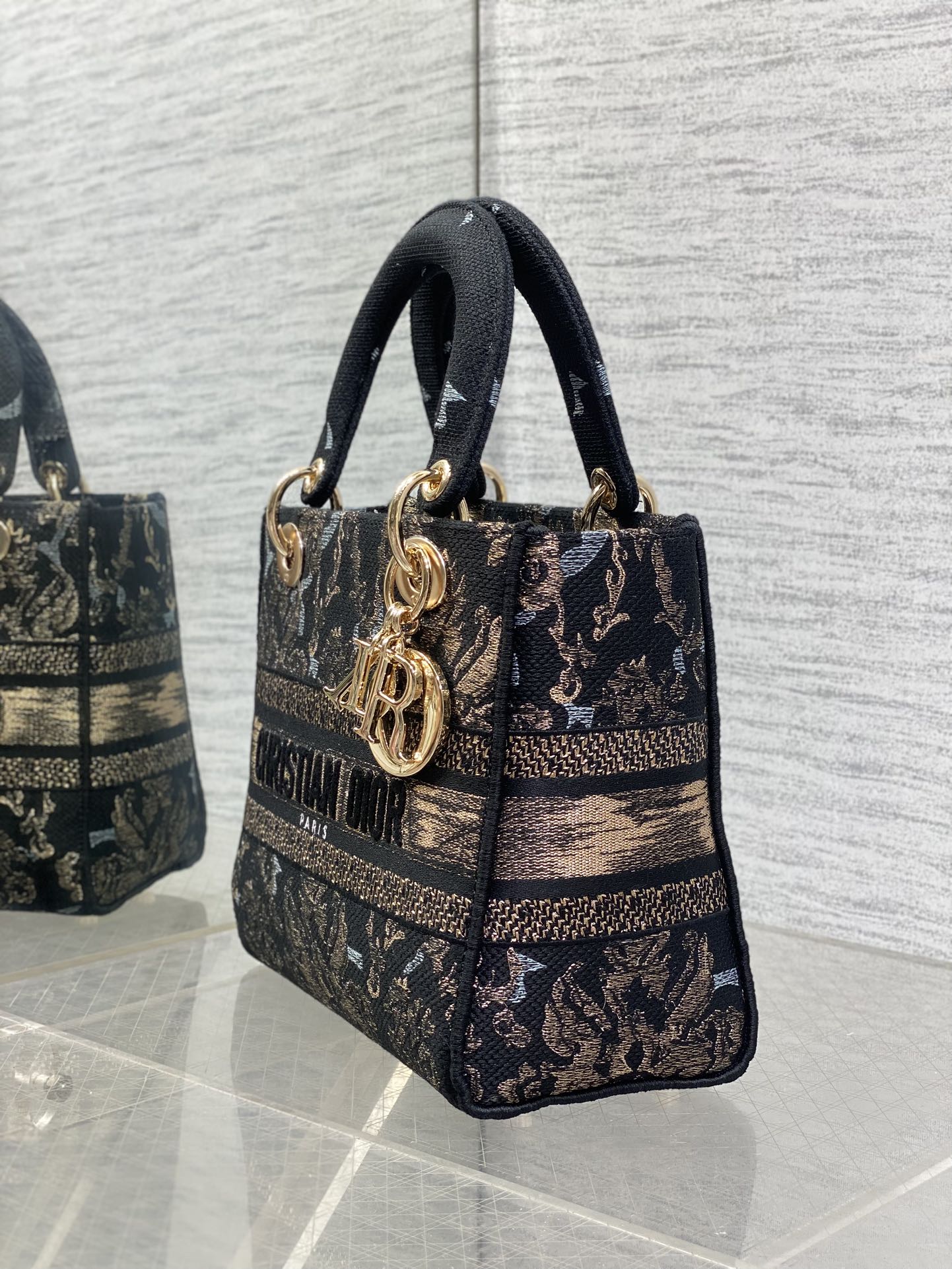 Dior Female Basic Bag Black 20cm-l-s