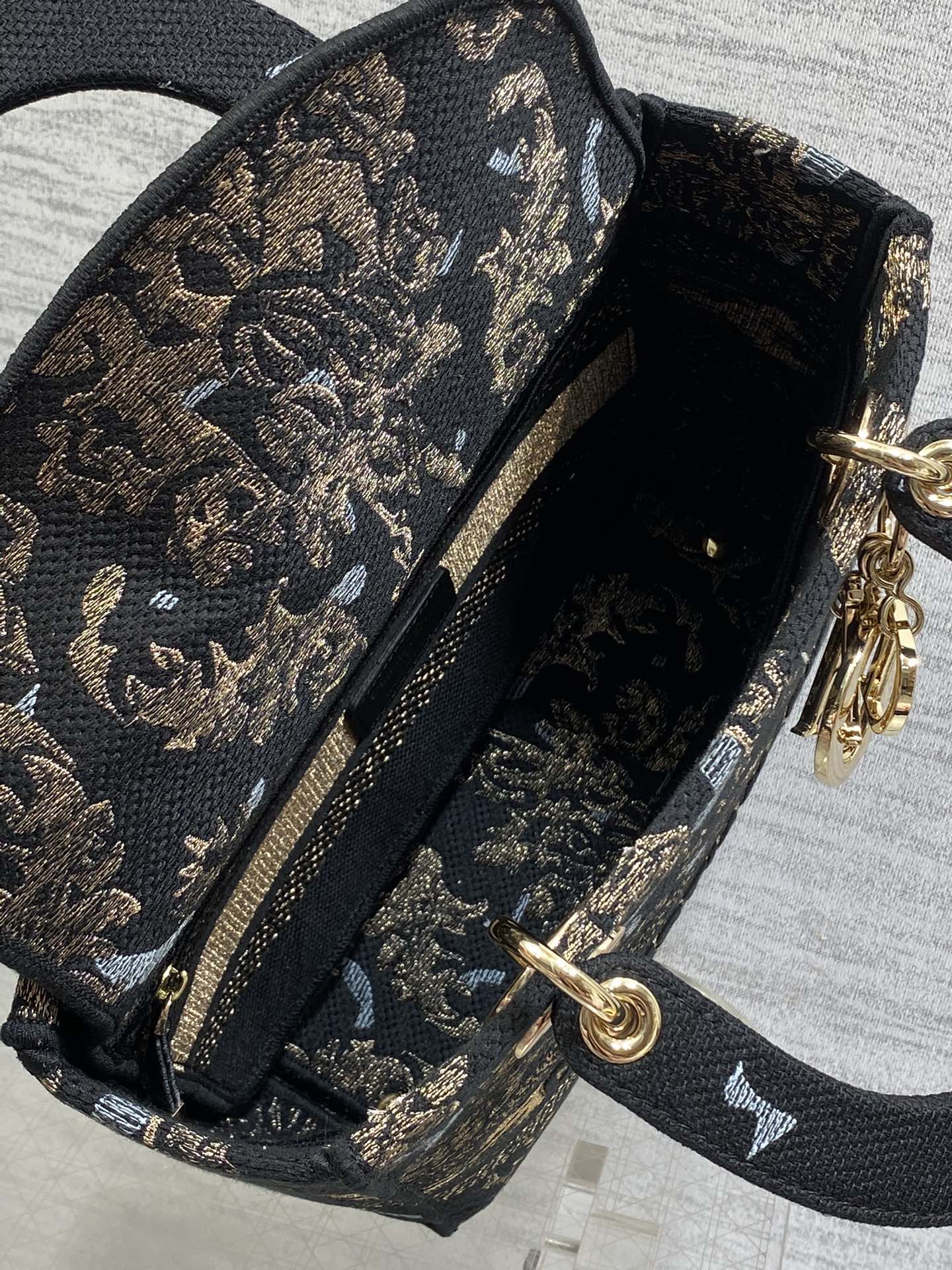 Dior Female Basic Bag Black 20cm-l-s