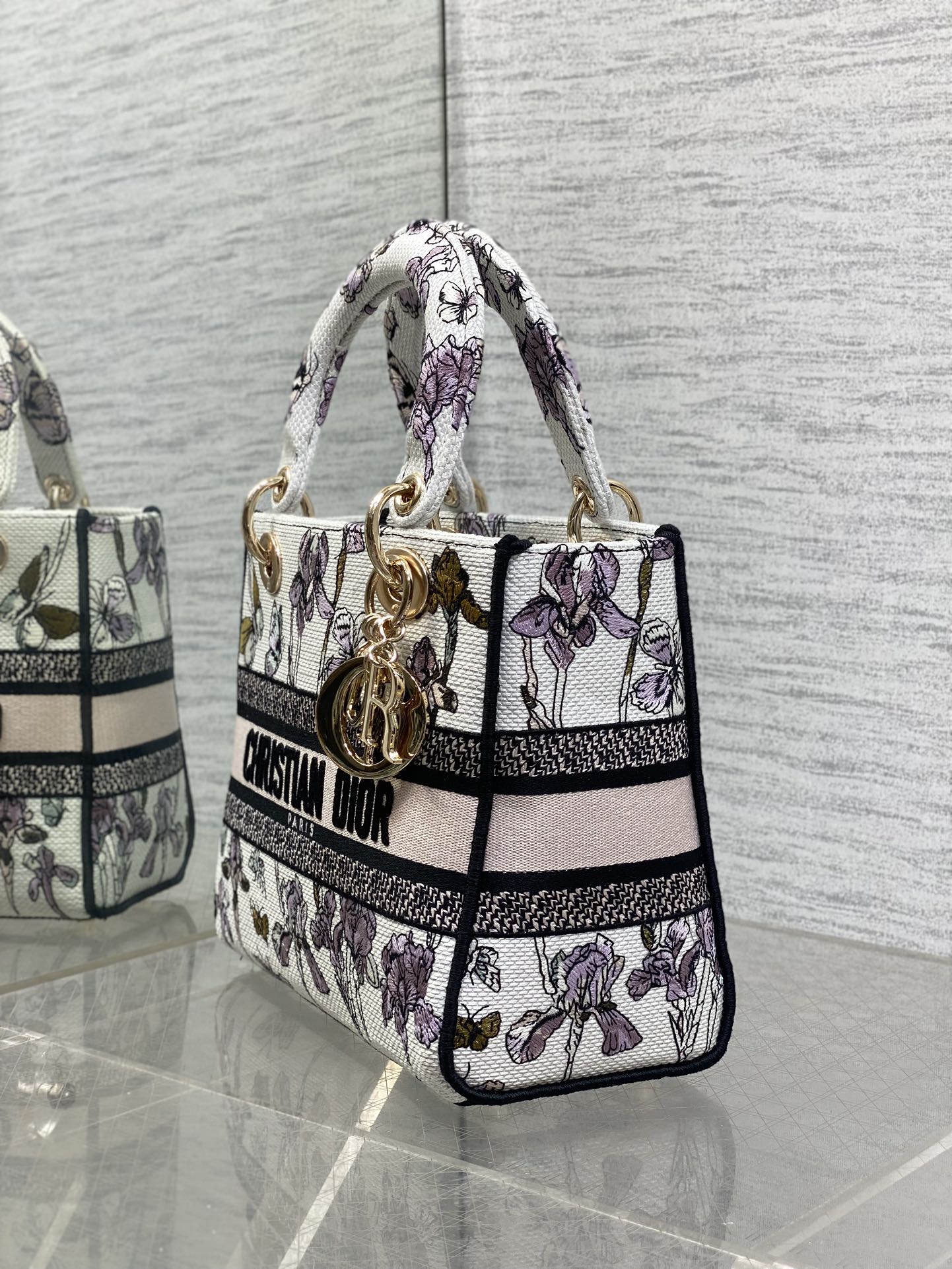 Dior Female Basic Bag Canvas White 24cm-l-s