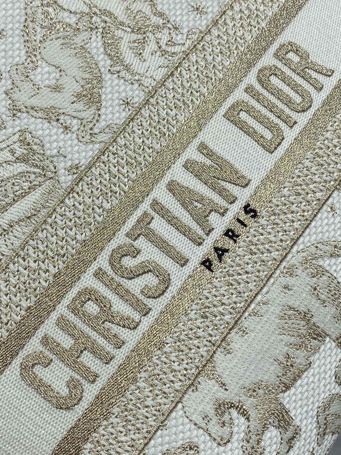 Dior Female Basic Bag Canvas White 20cm-24cm-l-s