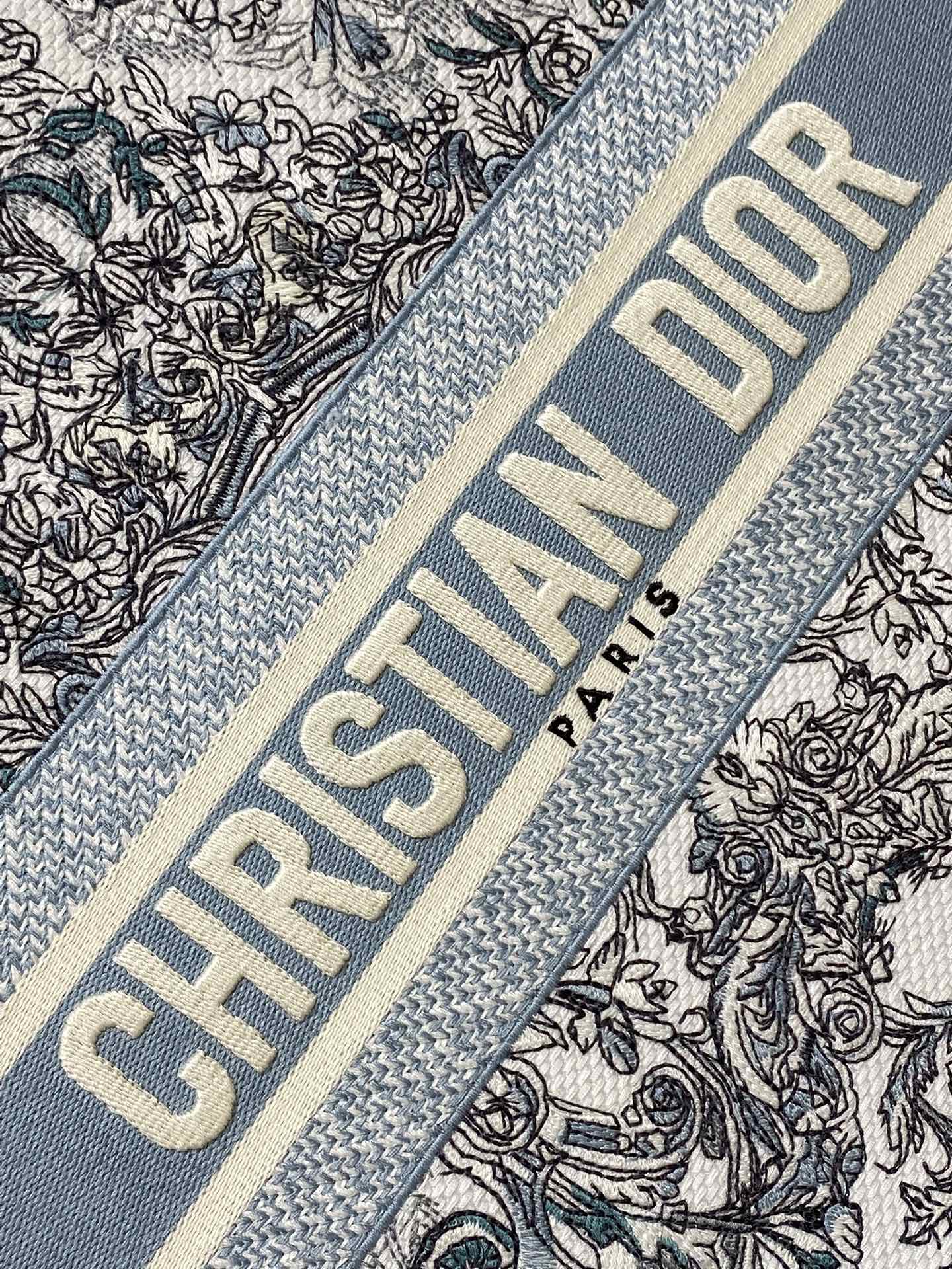 Dior Tote Bag Blue M-l-s