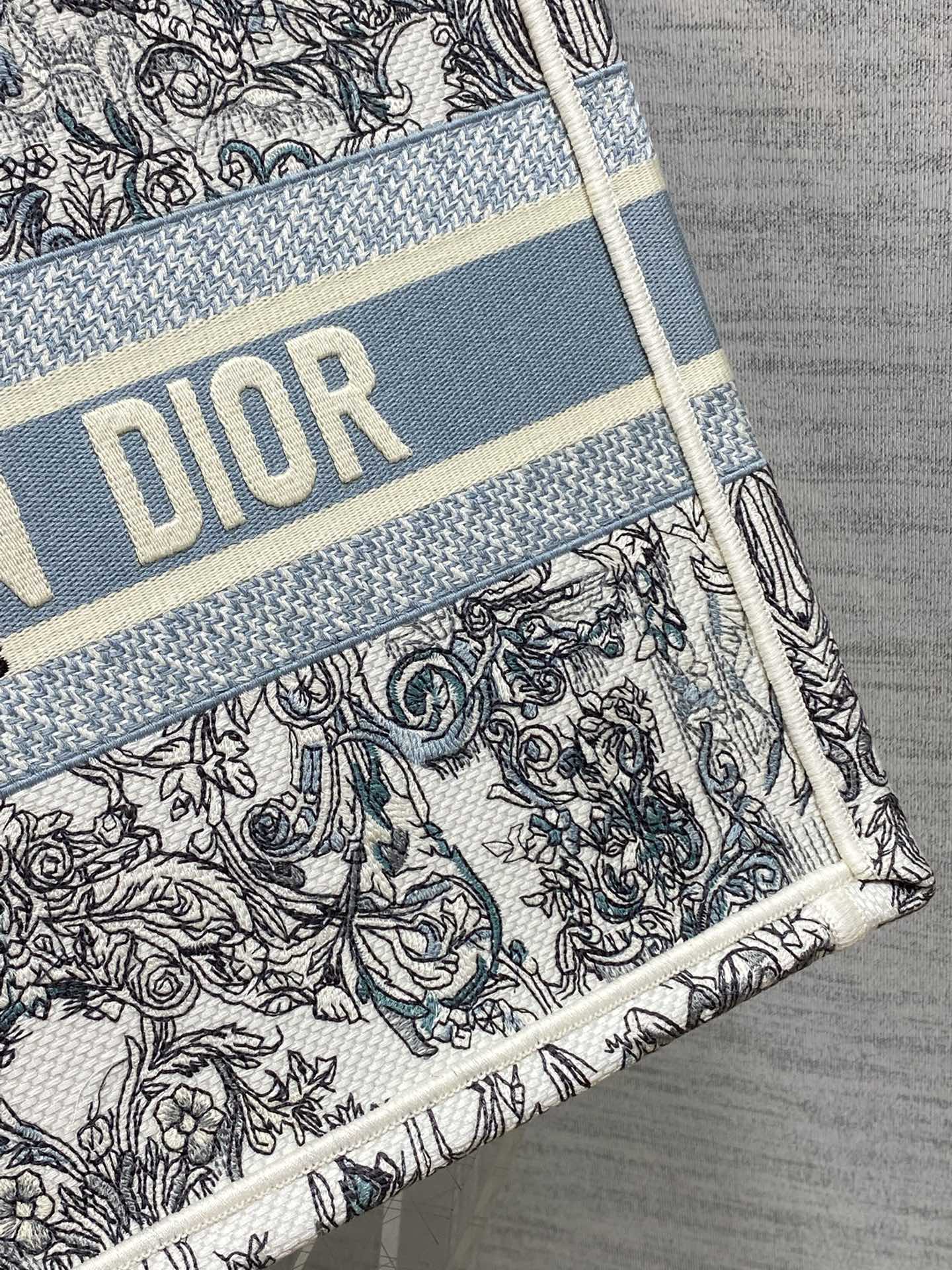 Dior Tote Bag Blue M-l-s