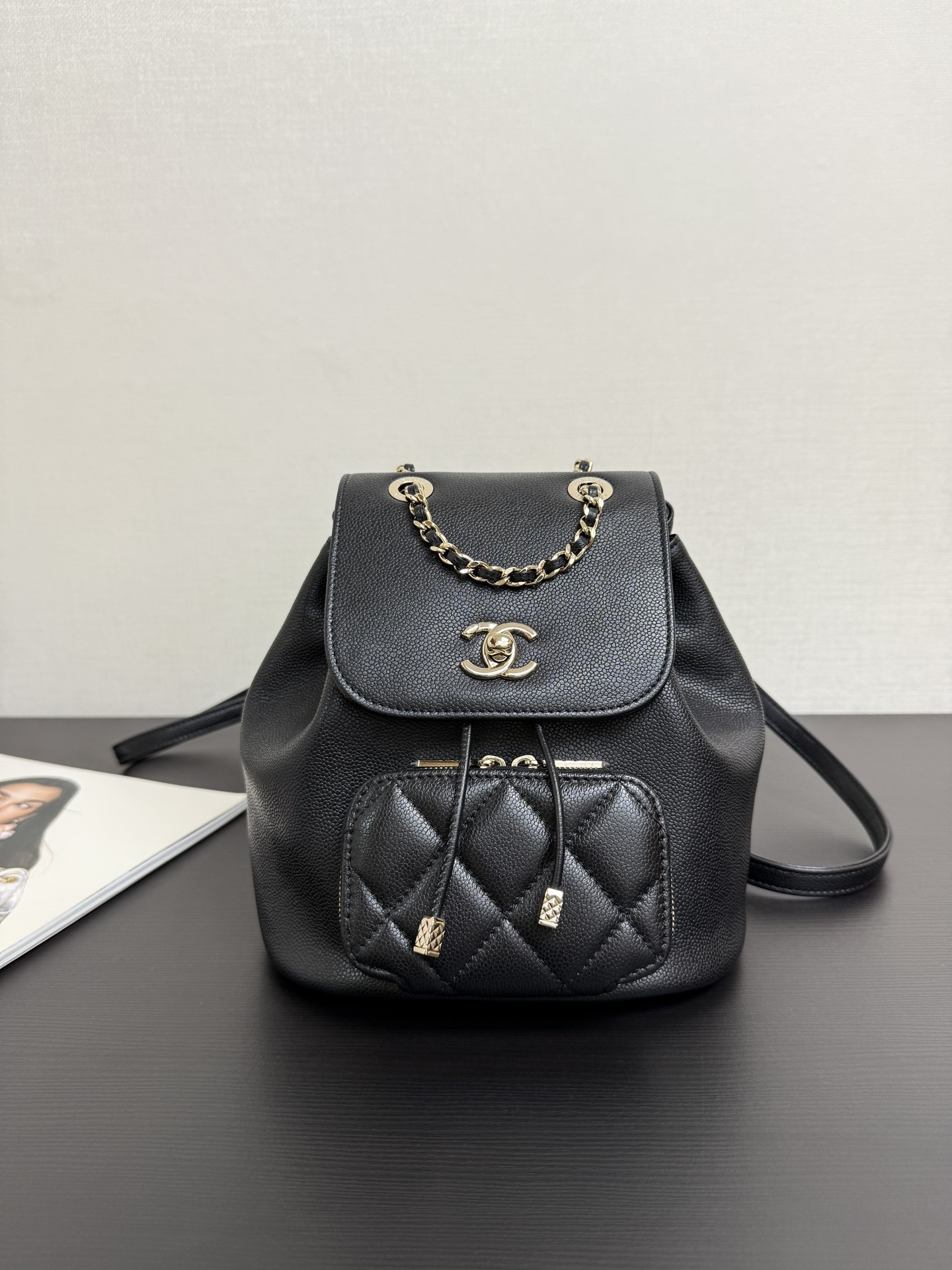 Backpack Cow Leather M-12cm-s-14cm