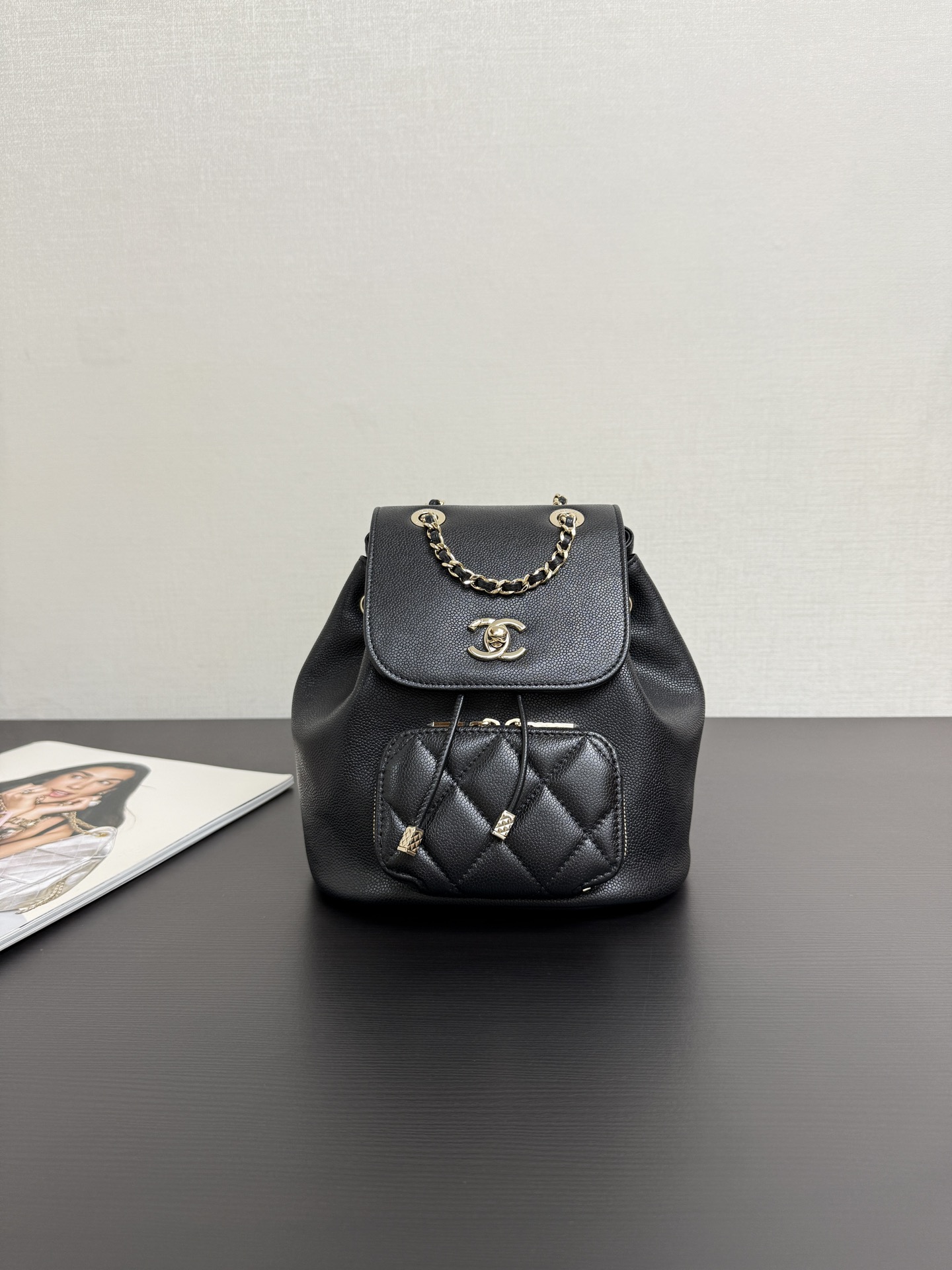 Backpack Cow Leather M-12cm-s-14cm