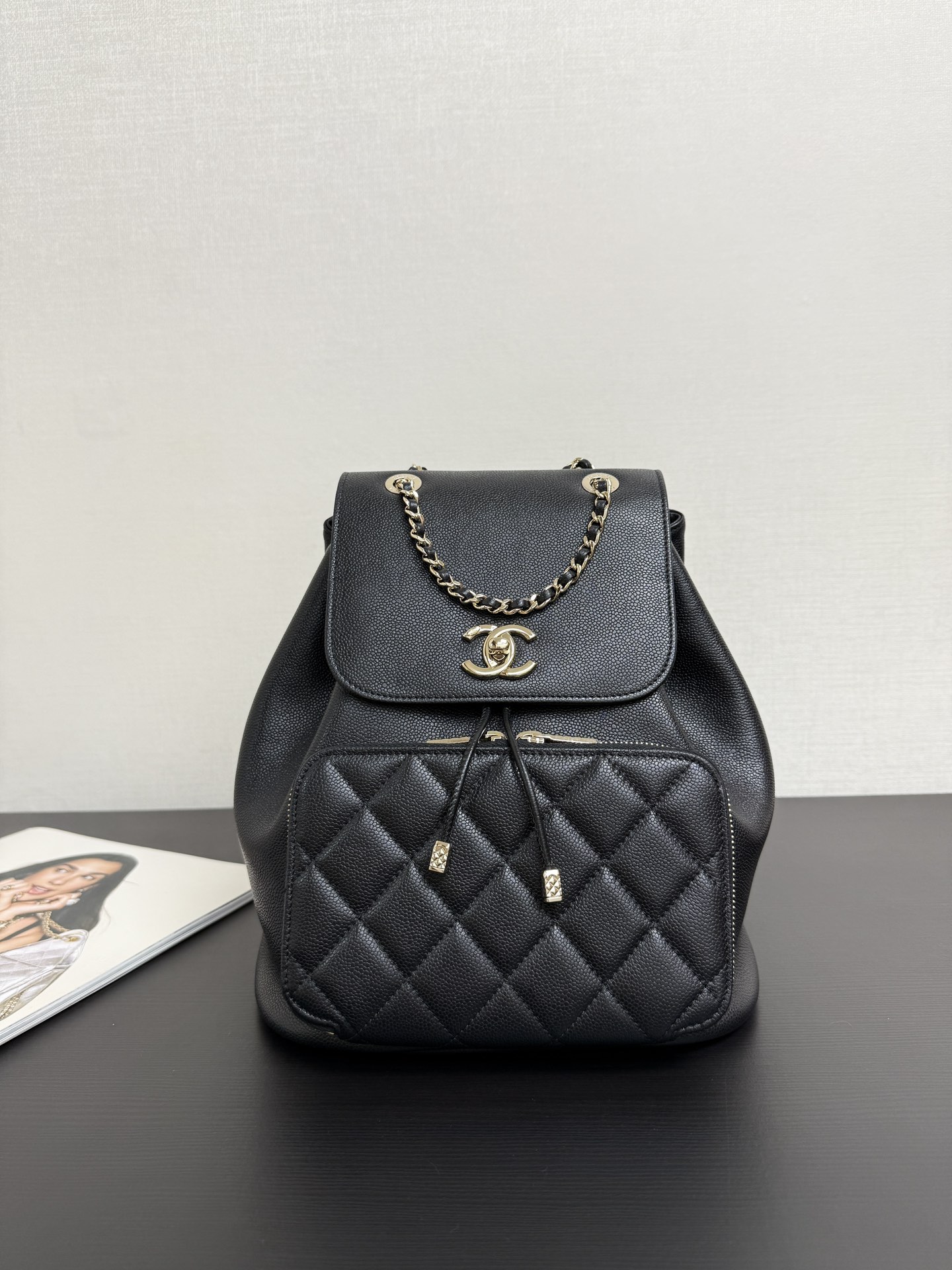 Backpack Cow Leather M-12cm-s-14cm