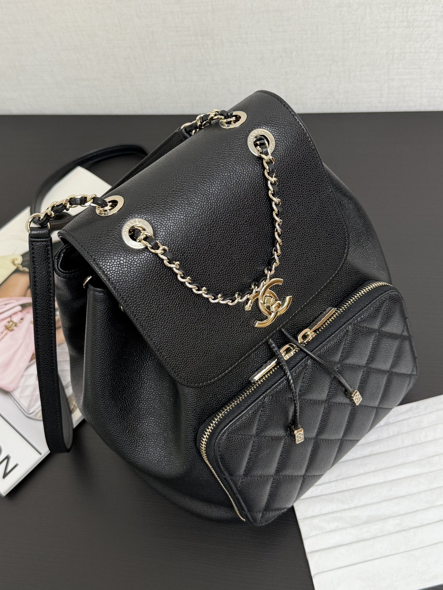 Backpack Cow Leather M-12cm-s-14cm