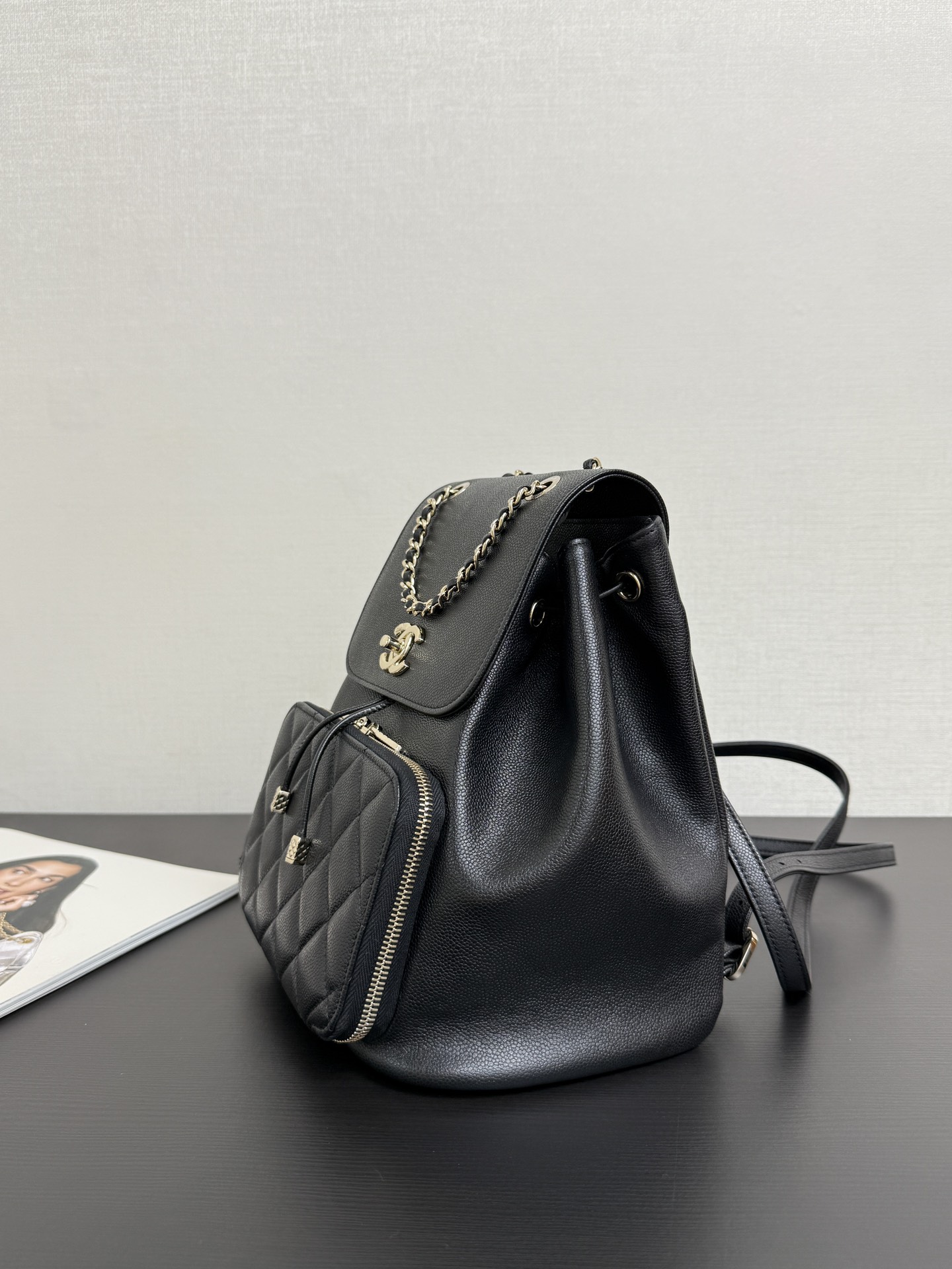Backpack Cow Leather M-12cm-s-14cm